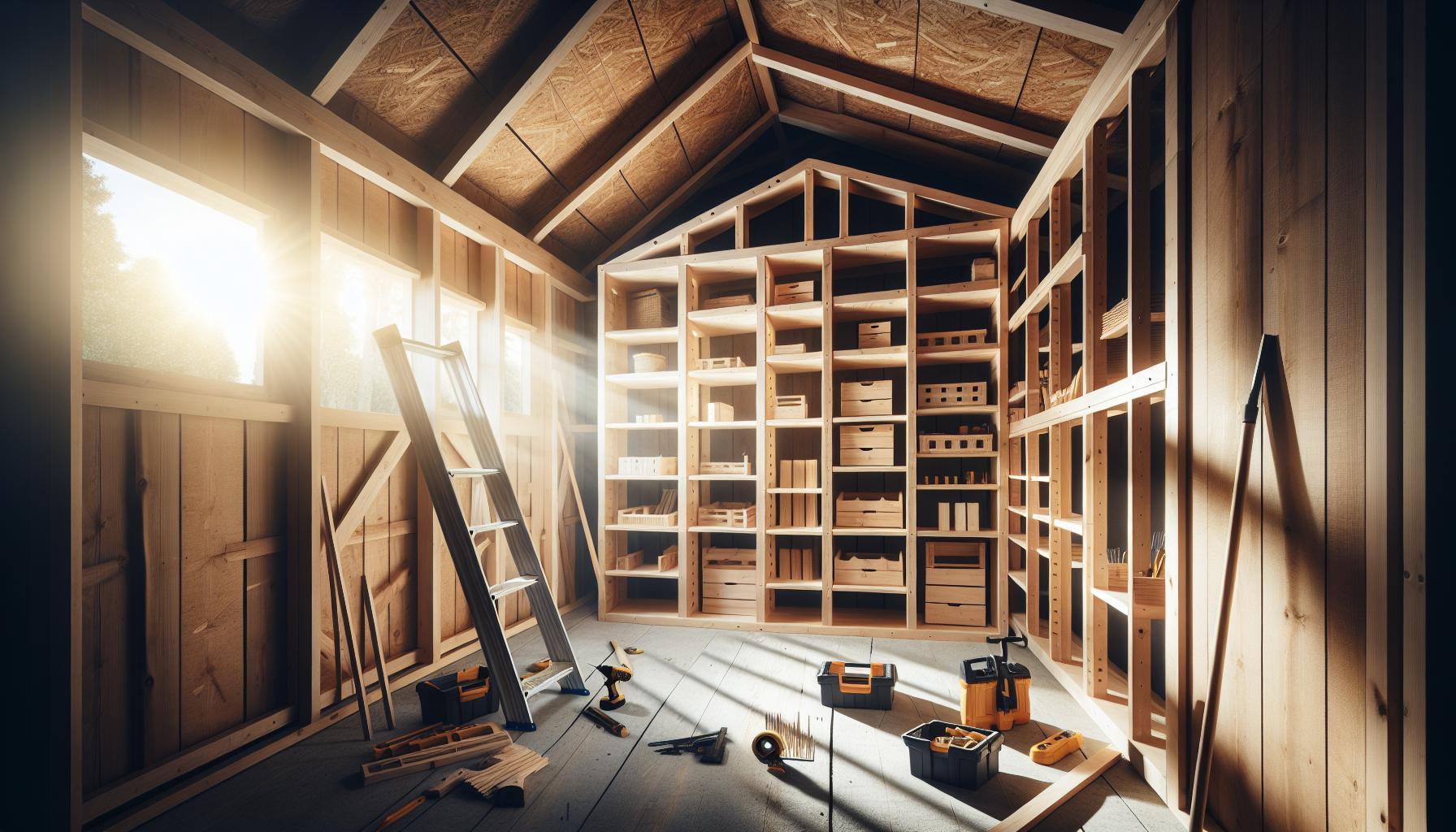 How to Build Shelving in Your Shed: Maximize Vertical Storage Space