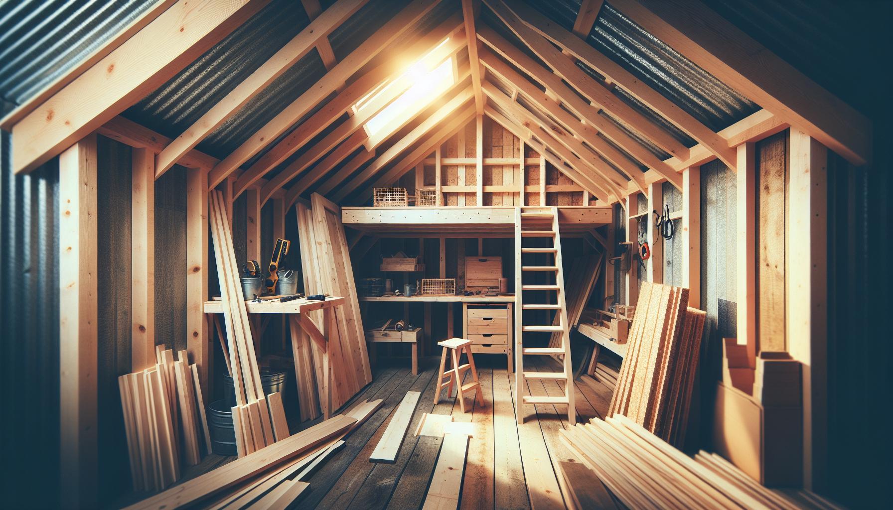 How to Build Loft Storage: Double Your Space with Overhead Platform