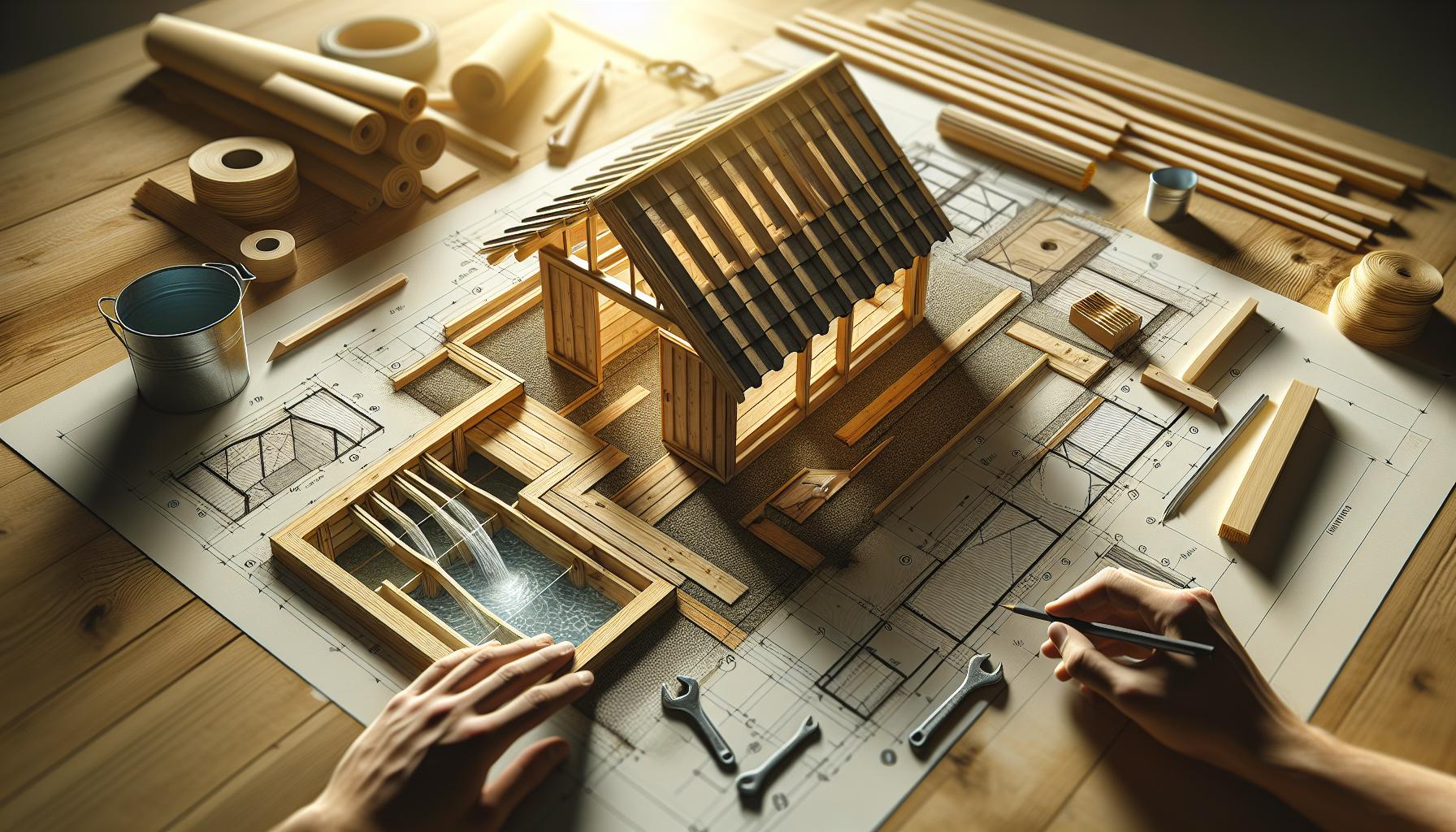 How to Build a Sloped Roof Shed: Master Drainage Design in 6 Simple Steps