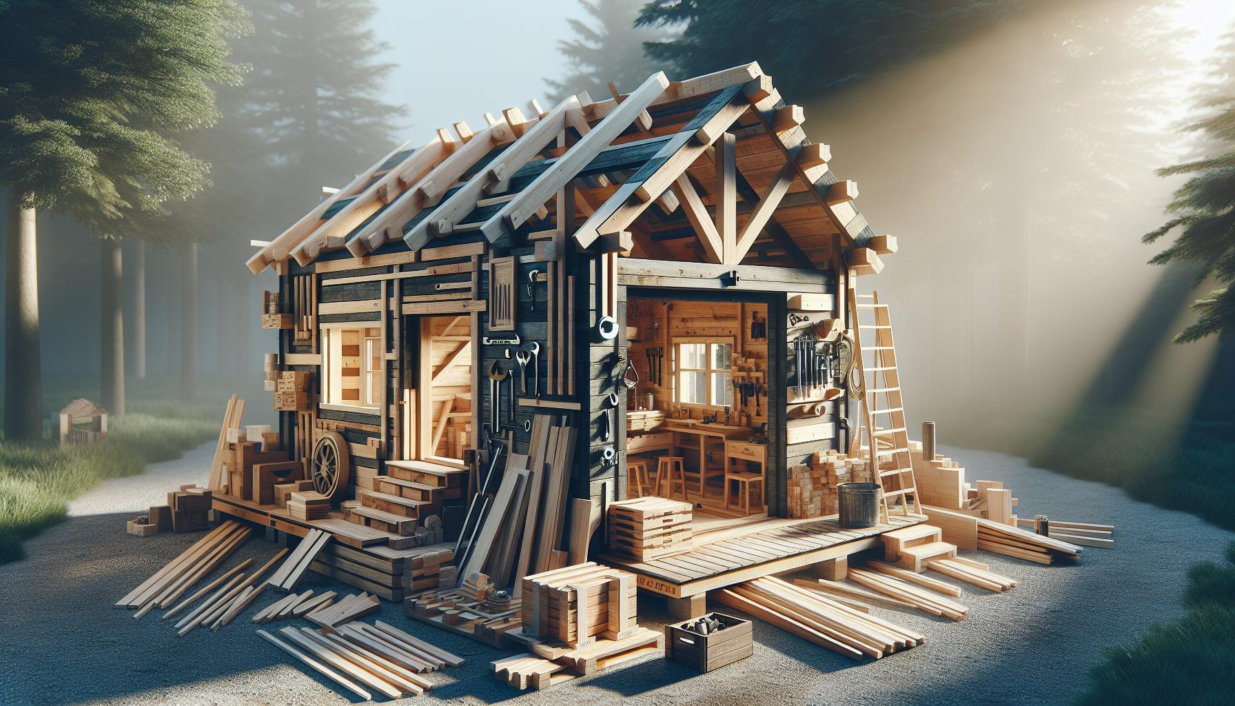 How to Build a Shed on Unlevel Ground: Solutions for Tricky Terrain