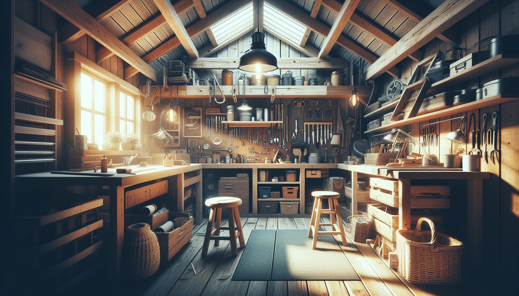 Shed Loft Construction: Double Your Storage with Overhead Solutions