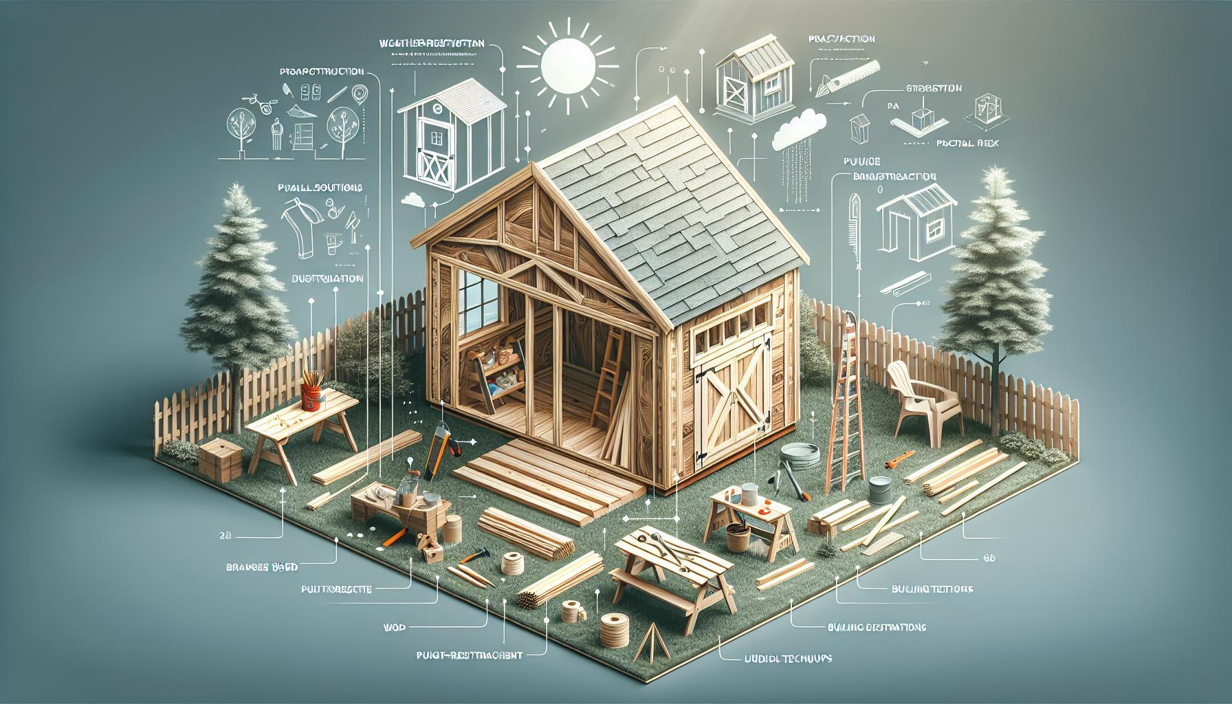 How to Build an Outdoor Shed: Weather-Resistant Designs That Last