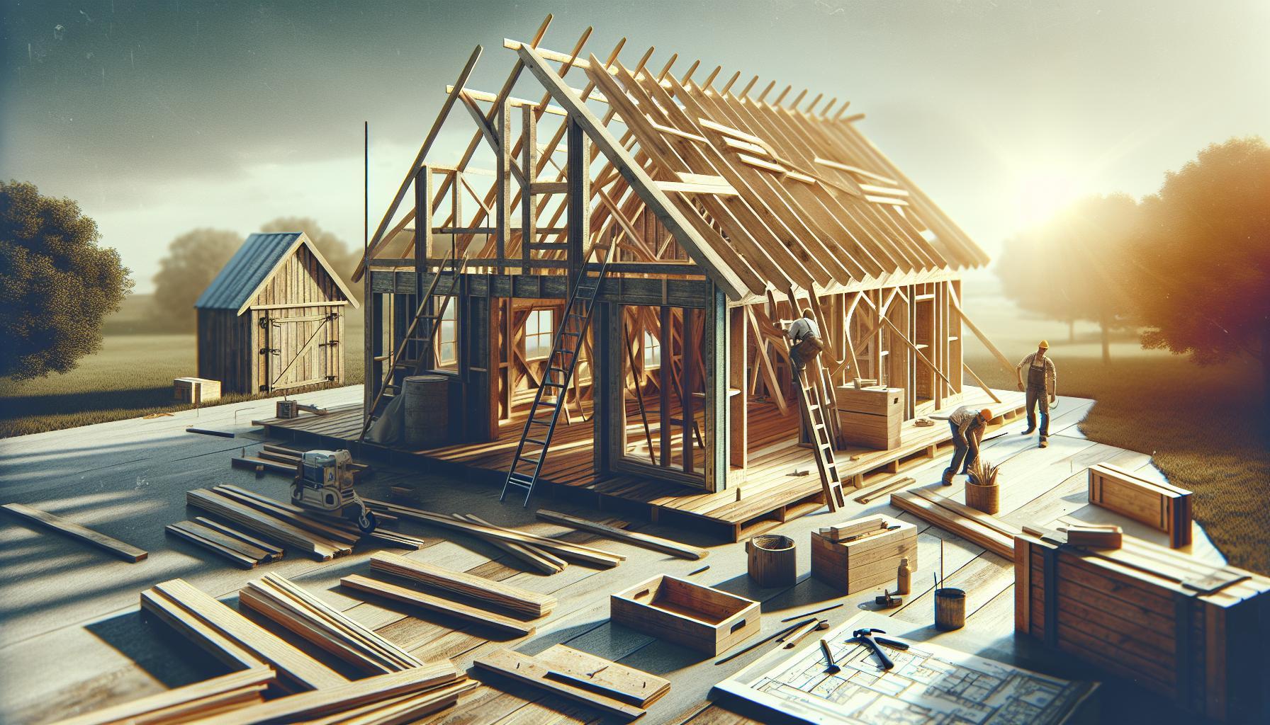 How to Build a Hip Roof Shed: Weather-Resistant Design for Harsh Areas