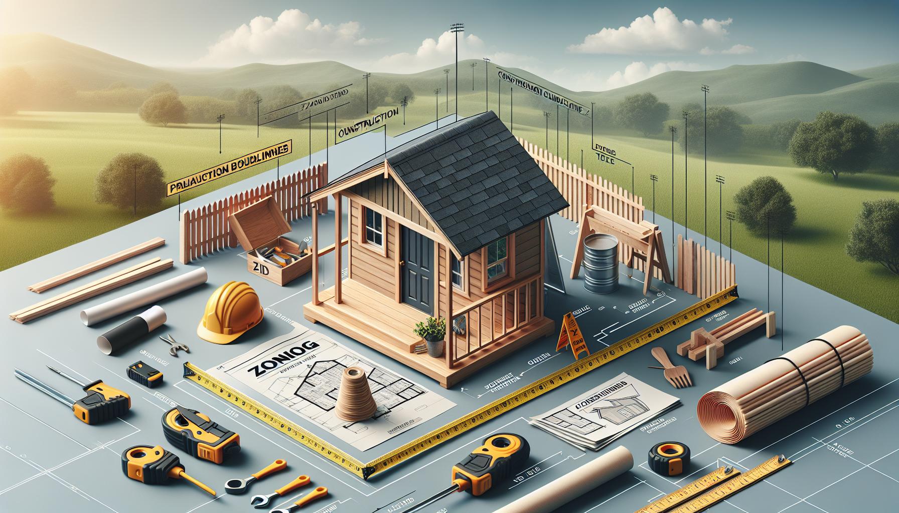 How Close to Property Line Can I Build a Shed? Zoning Requirements