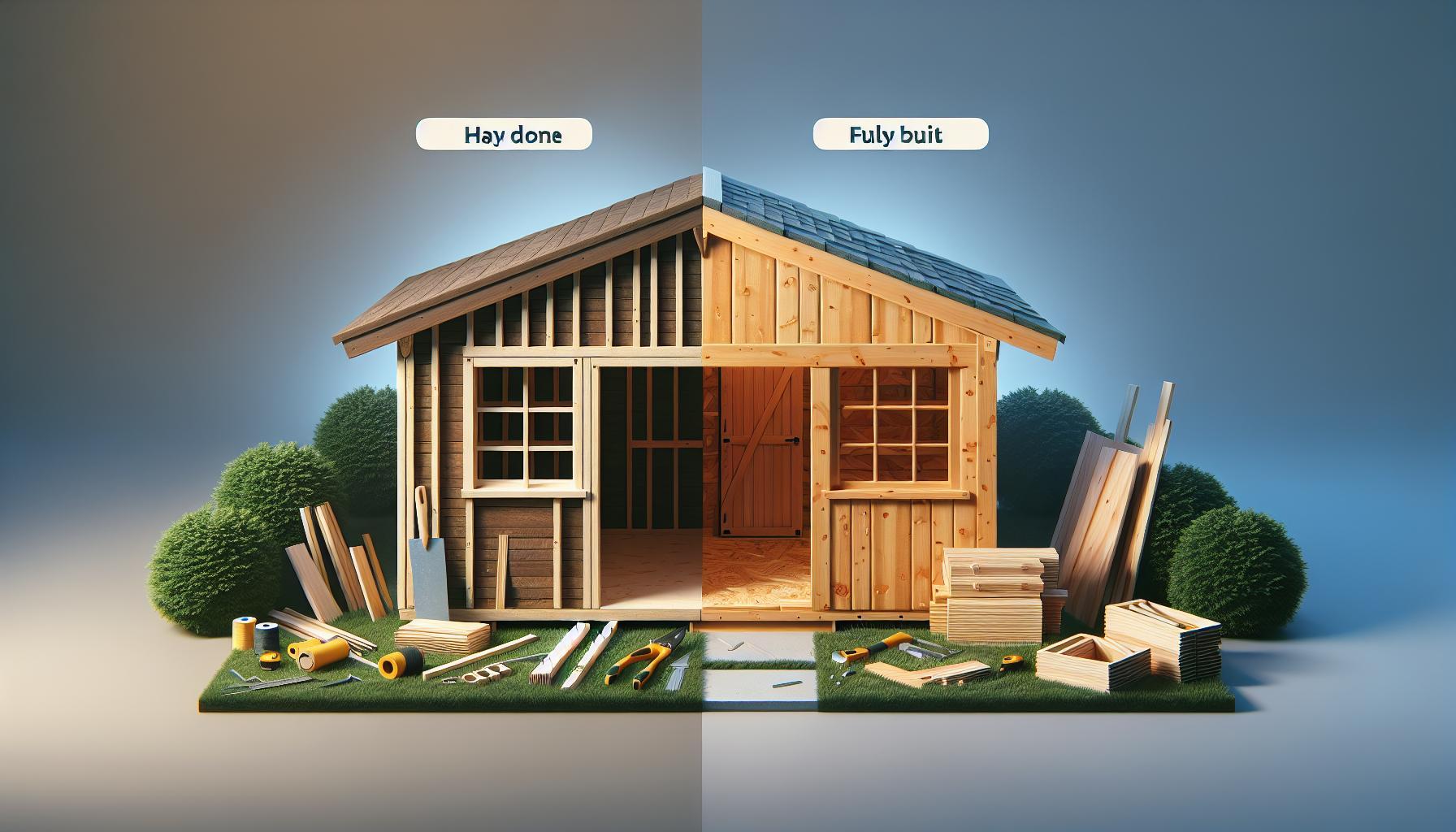 Is It Cheaper to Build or Buy a Shed? Cost Comparison Guide