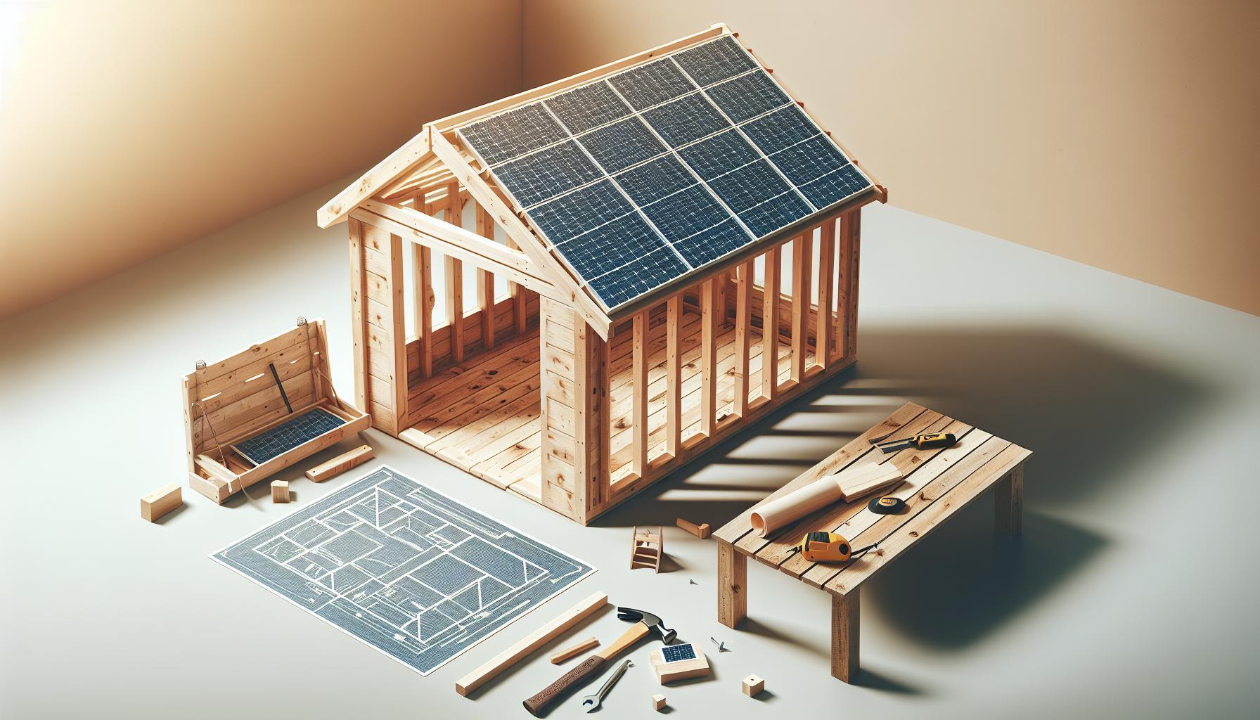 How to Build a Solar Shed: Harness Free Energy for Your Workspace