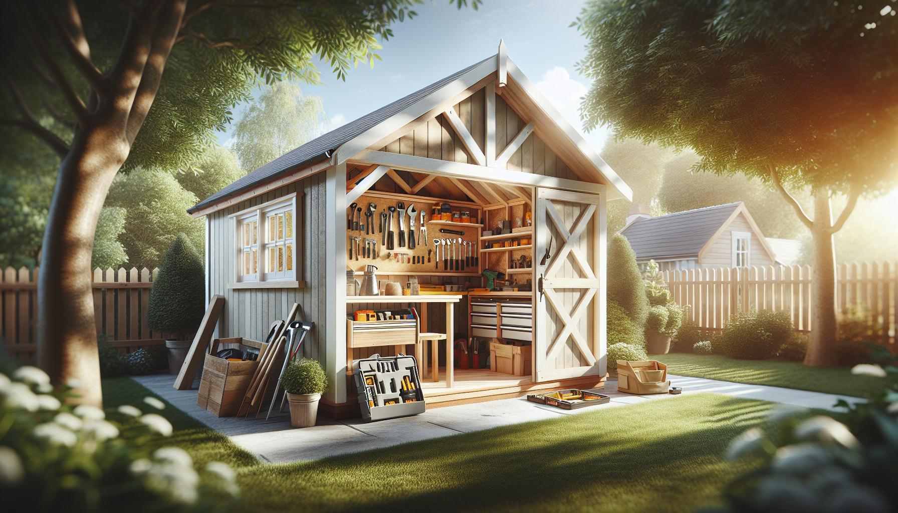 How to Build a Garden Shed: Create Your Dream Tool Haven in a Weekend
