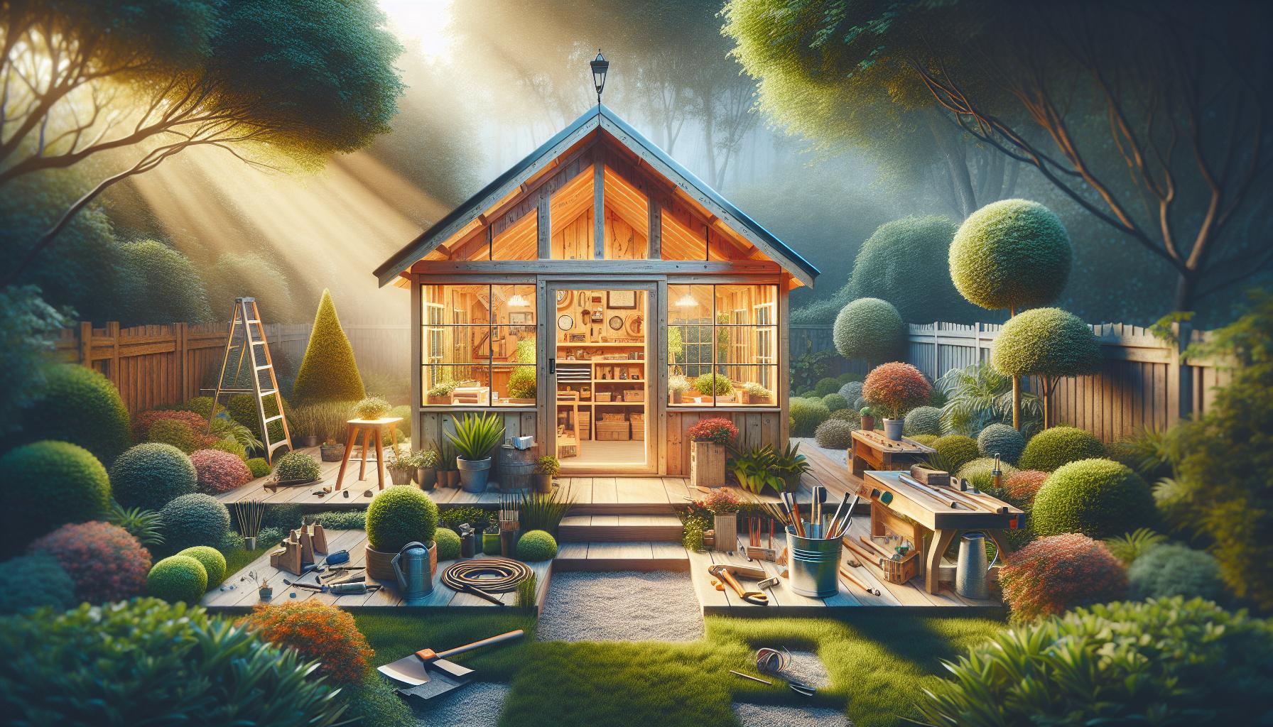 Can I Build a Garden Shed: Green-Thumb’s Guide to the Perfect Space