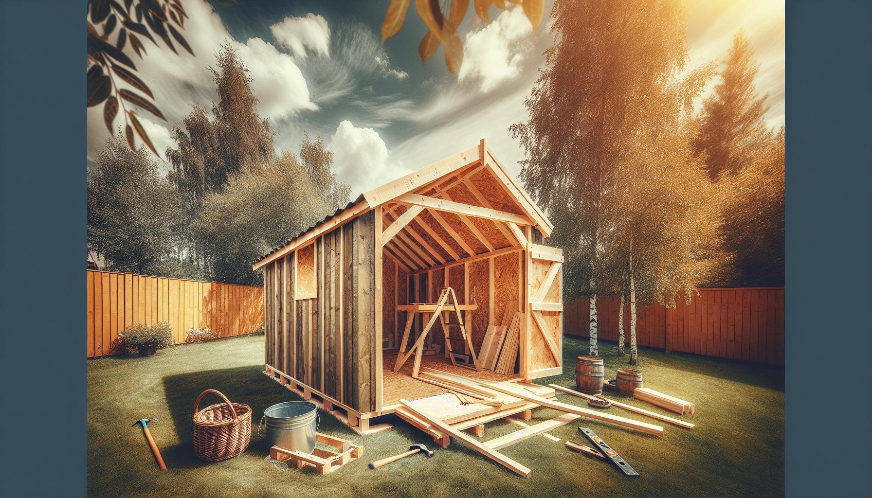 How to Build a Lean-to Shed: Simple Solutions for Space-Challenged Yards