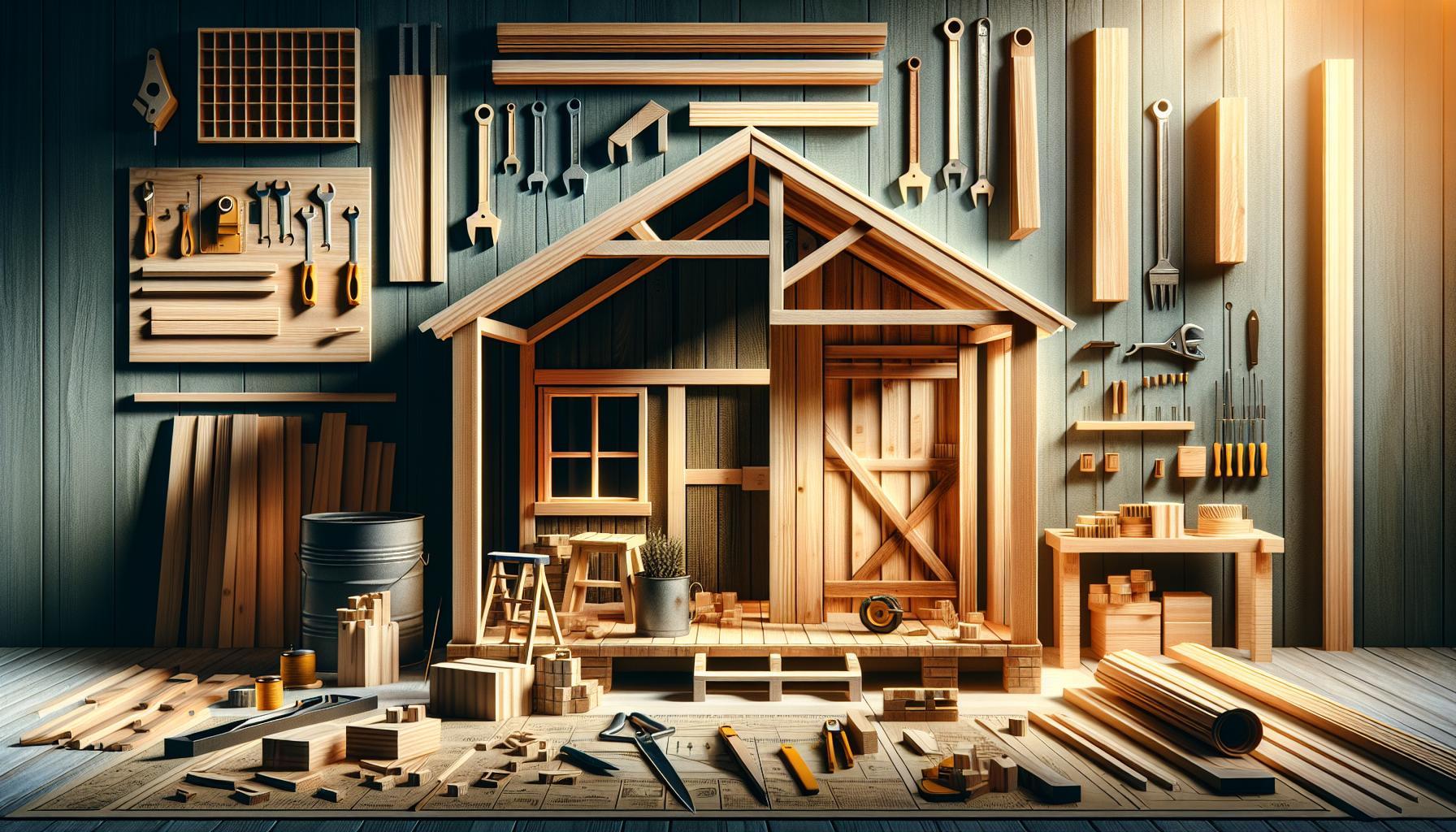 Can You Build a Wooden Shed Yourself? Essential Carpentry Skills