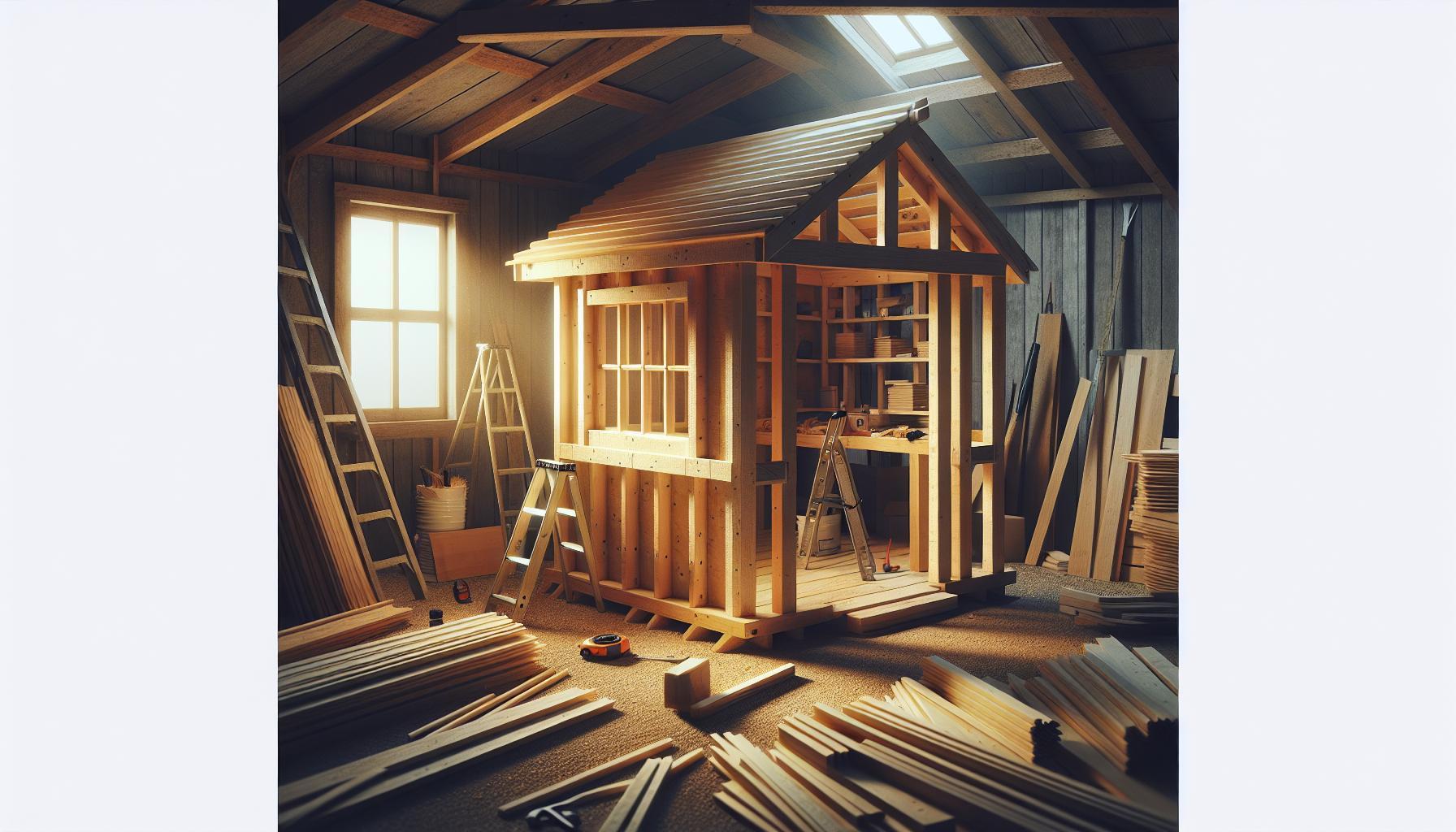 How to Build a Small Shed: Space-Efficient Designs for Tight Spots
