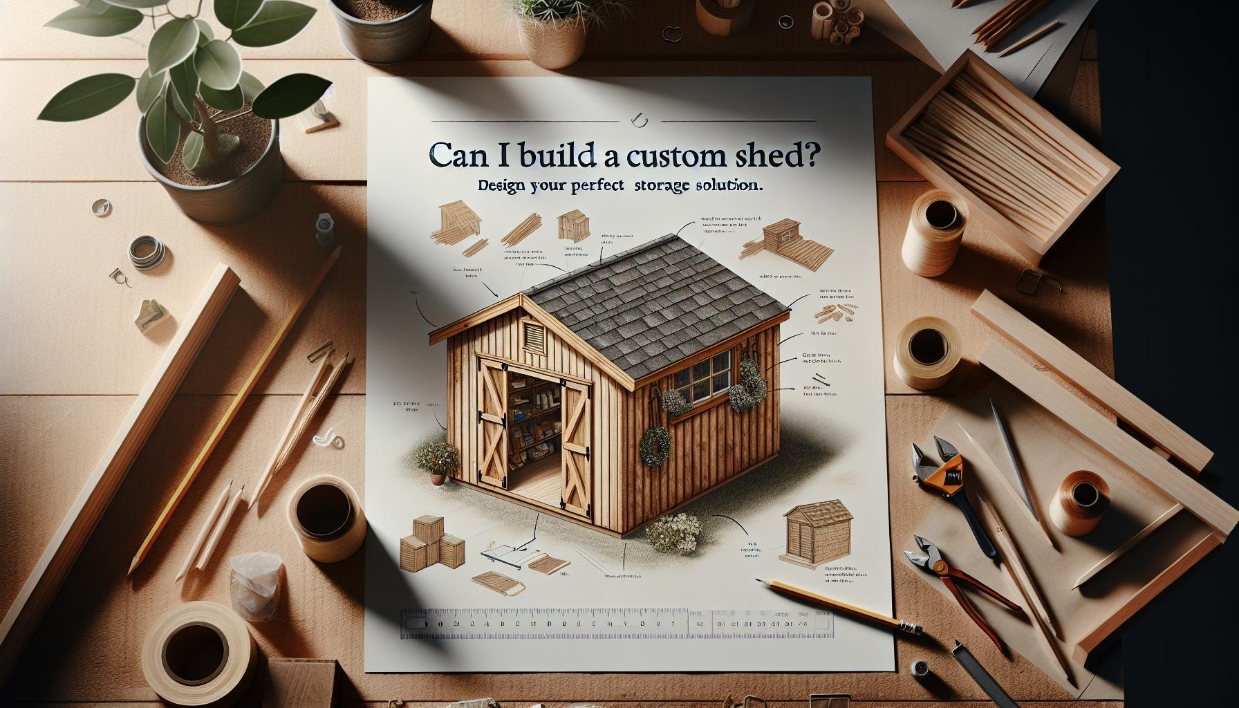 Can I Build a Custom Shed? Design Your Perfect Storage Solution