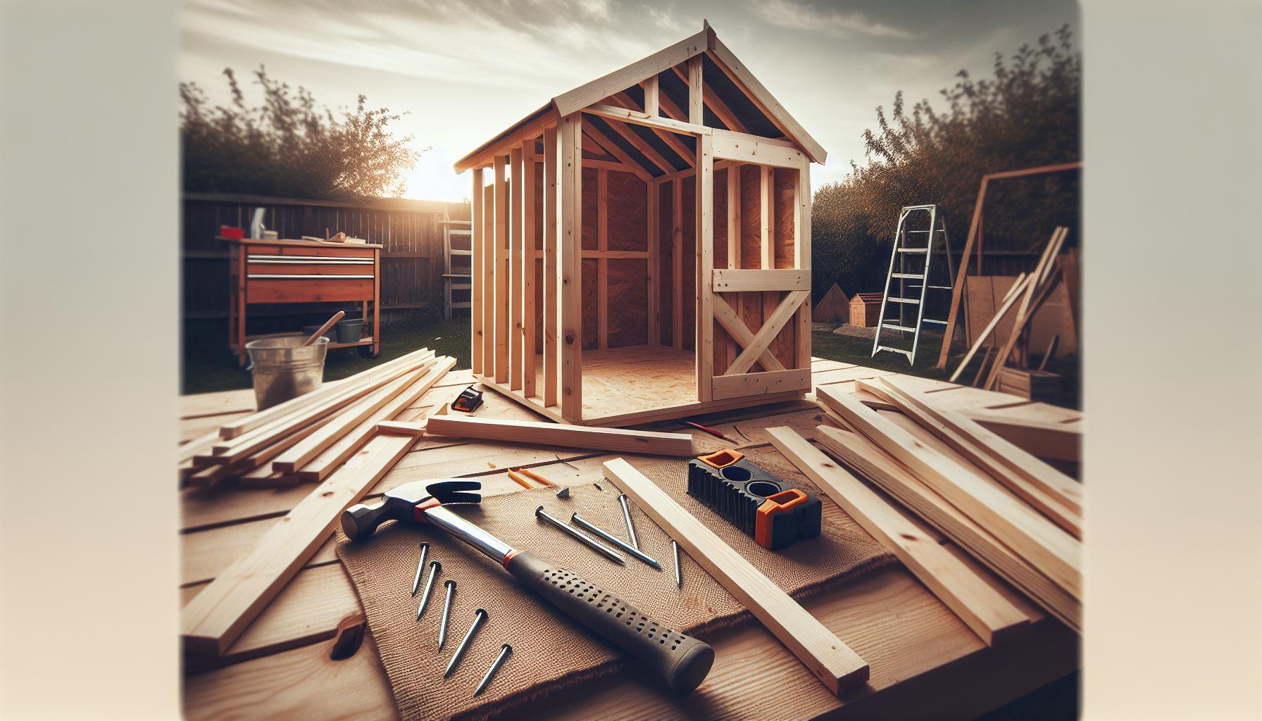 How to Build a Shed Step by Step: Foolproof Guide for Beginners