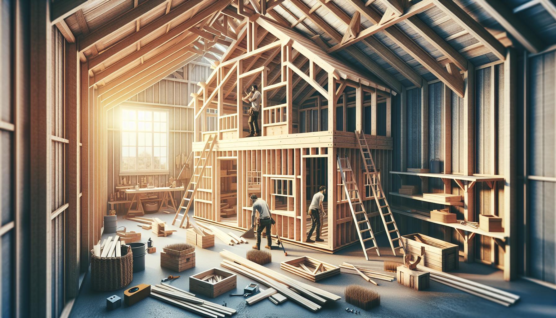 How to Build a Shed with a Loft: Maximize Storage in Your Vertical Space