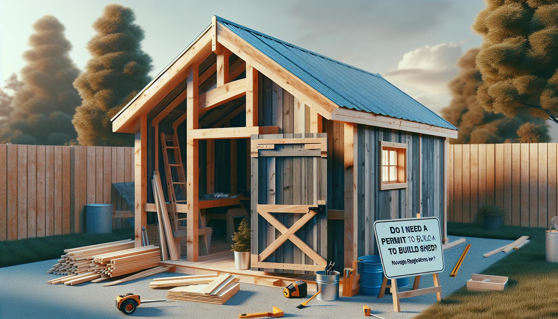 Do I Need a Permit to Build a Shed? Navigate Regulations With Confidence
