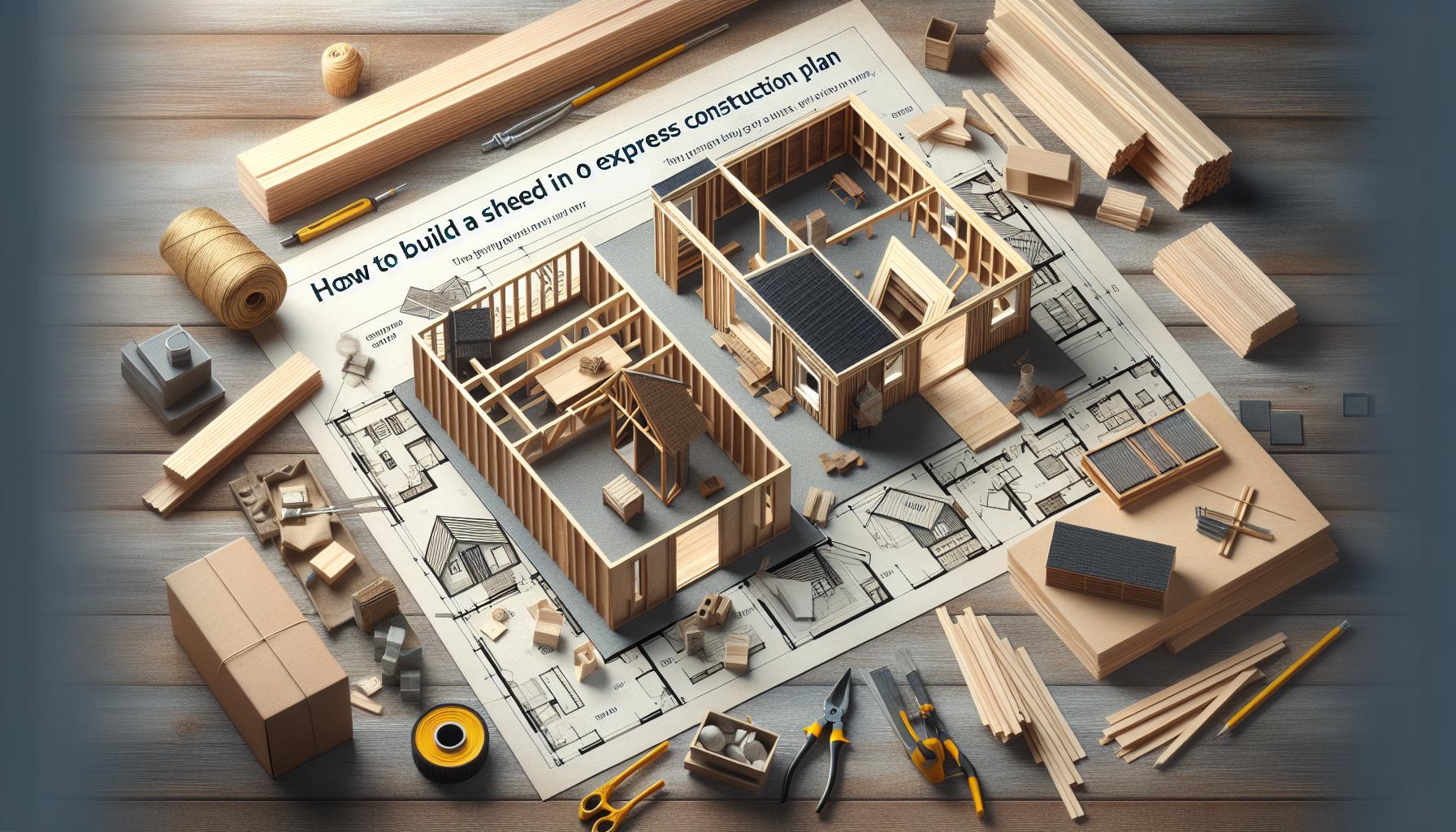 How to Build a Shed in One Weekend: Express Construction Plan