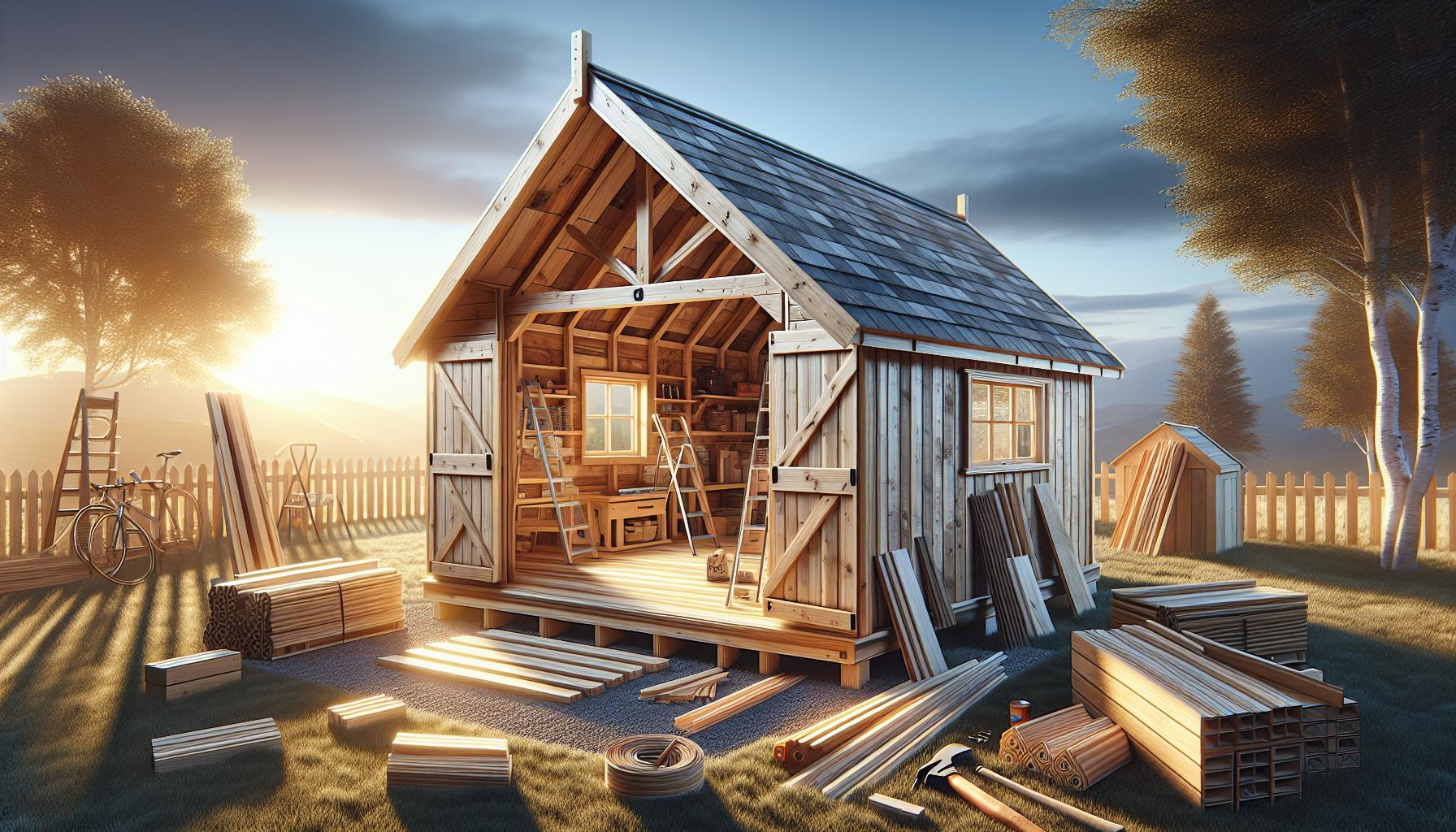 How to Build a Small Shed: Maximize Minimal Space with Expert Design Tips 6 Adding personal Touches: customization Techniques for Unique Sheds