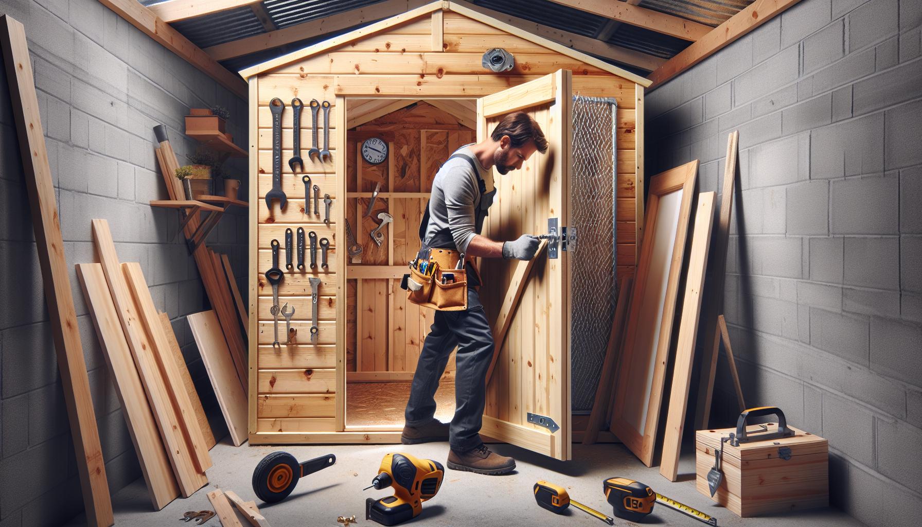 adding Security Features to your Shed Door