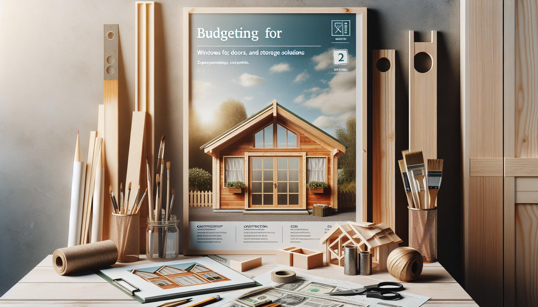 Budgeting⁢ for Extras: Windows,Doors,and Storage Solutions