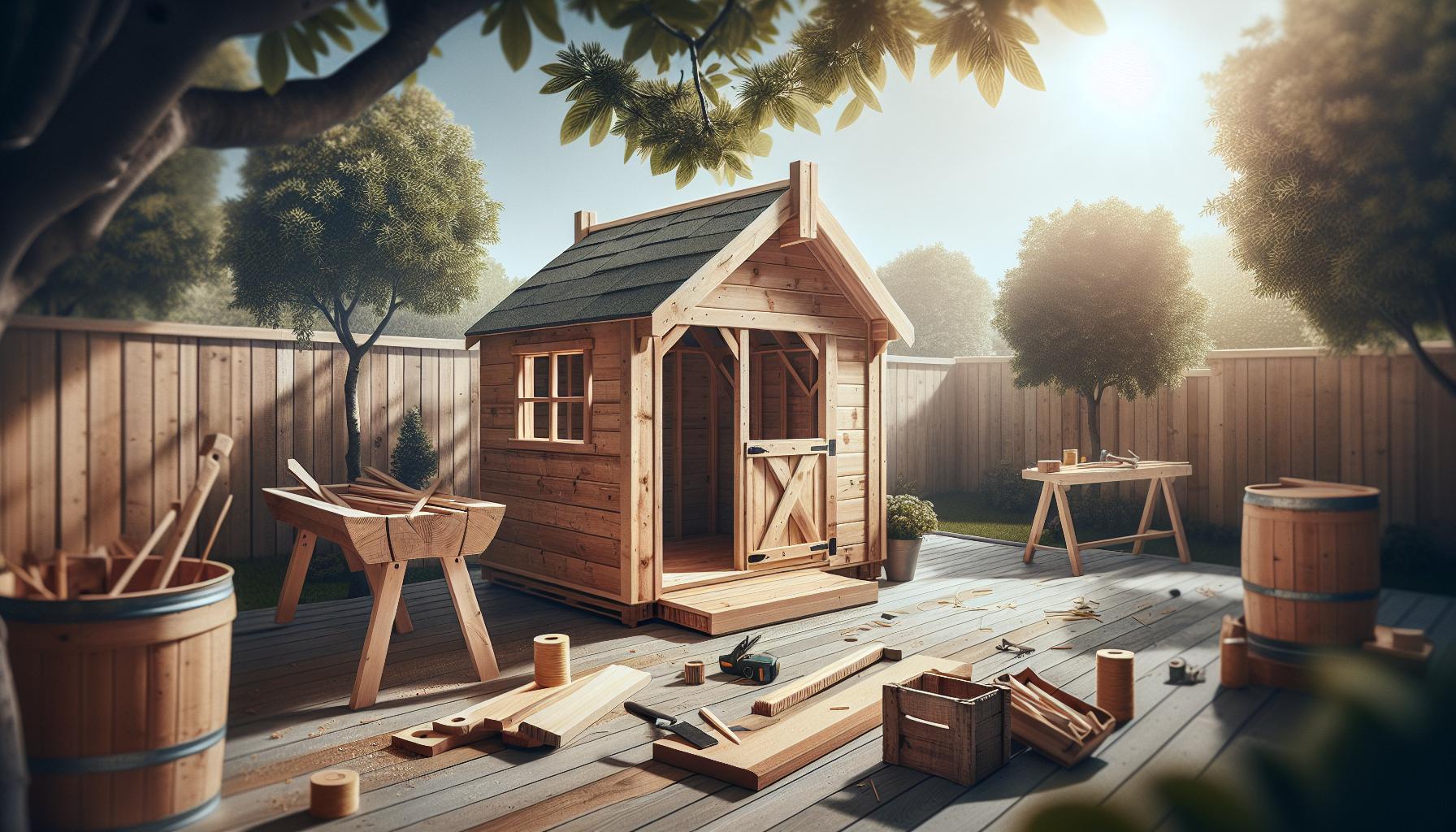 Celebrating Your accomplishment: The Joy of Completing Your Shed Project