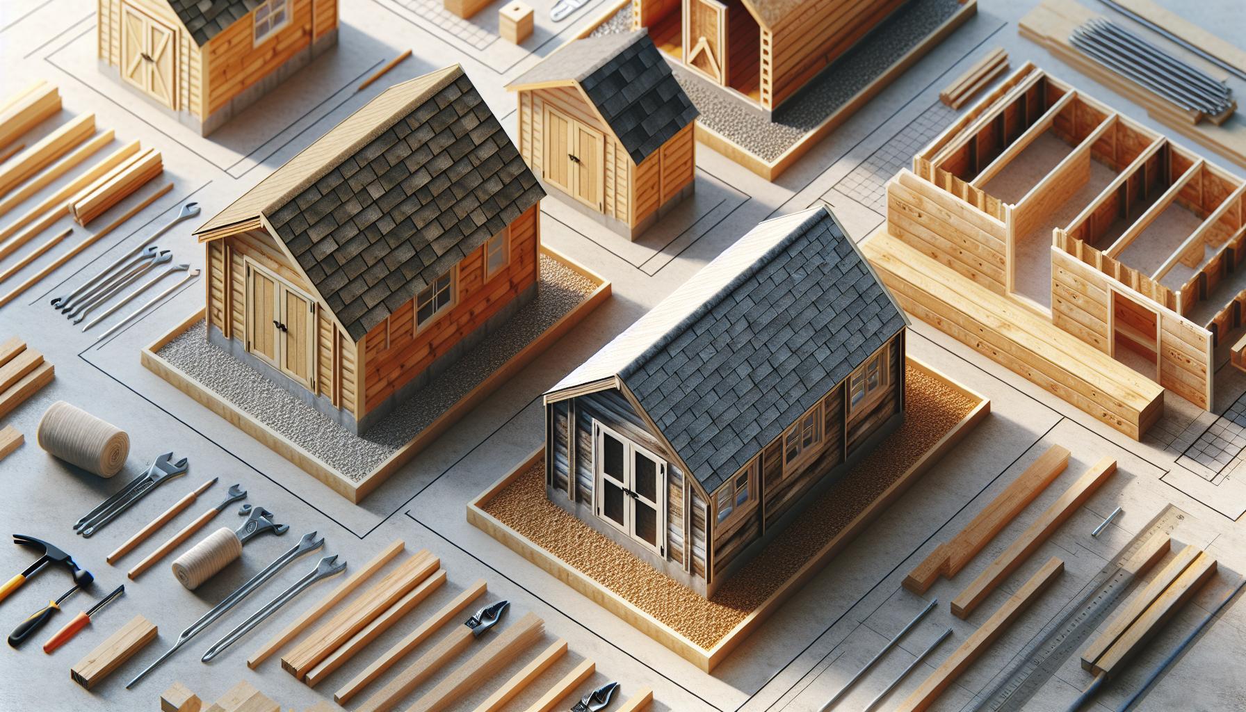 Choosing Between Concrete, Gravel, and Wooden Foundations