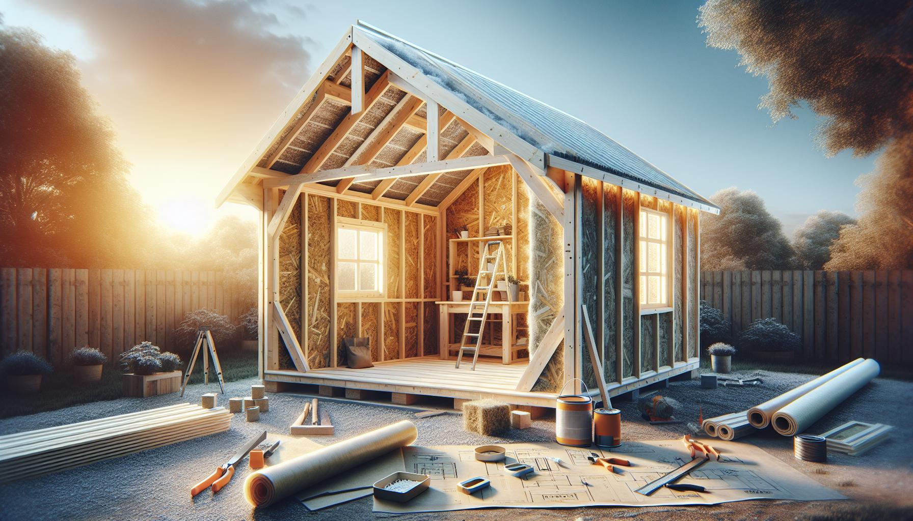 Choosing the Right Insulation Material for Your Shed