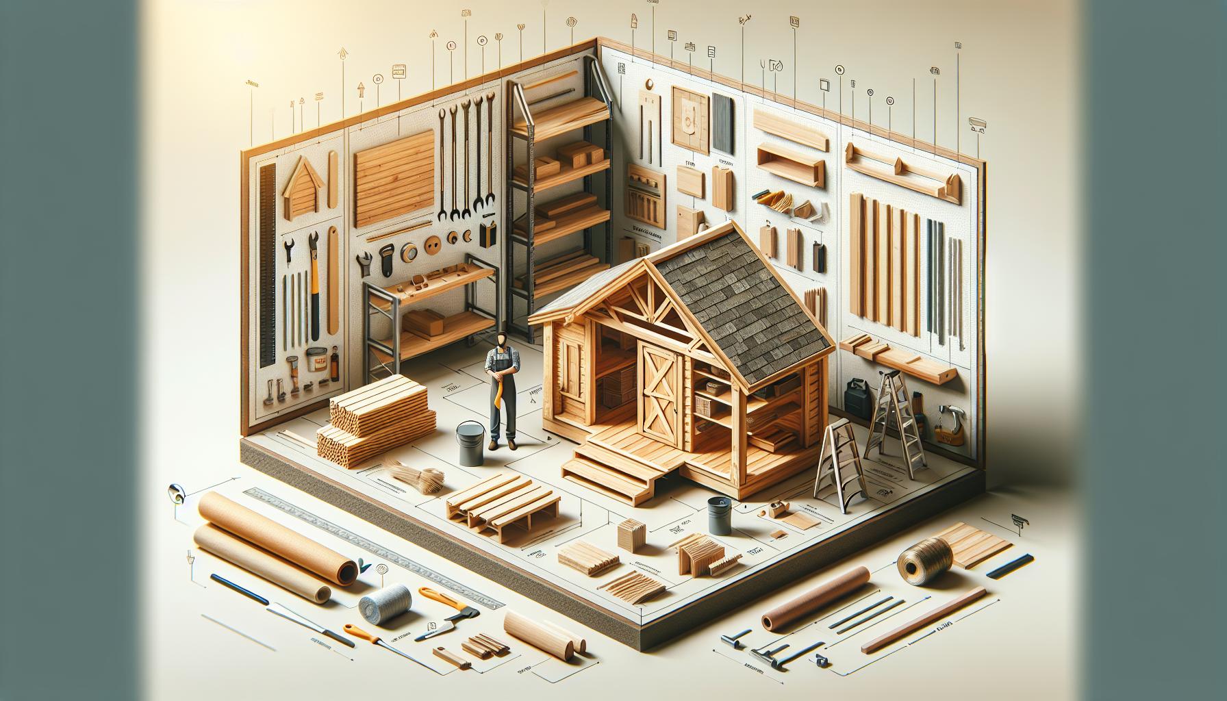 How to Build Shelving in Your Shed: Maximize Vertical Storage Space 3 Choosing the Right Materials for Your Shelving Project