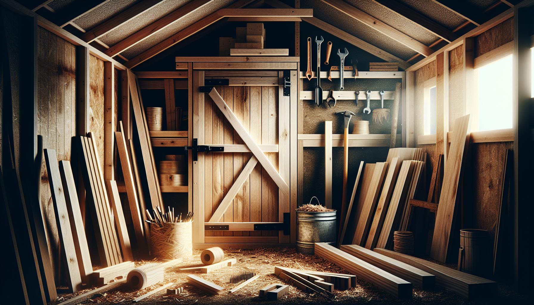 How to Build a Shed Door: Custom Entryways That Boost Security & Style 5 Common Challenges and Solutions: Navigating Potential Hurdles in Shed Door Construction