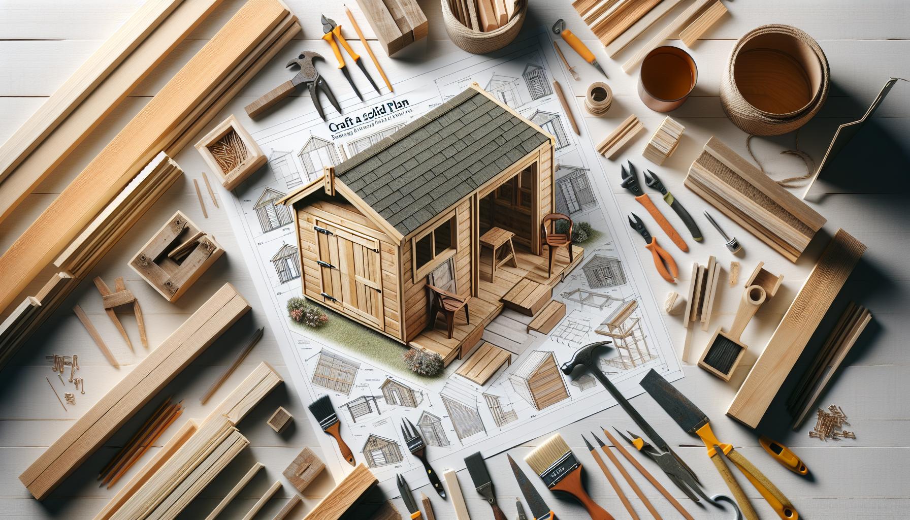 crafting a Solid Plan: Designing Your Shed with Purpose