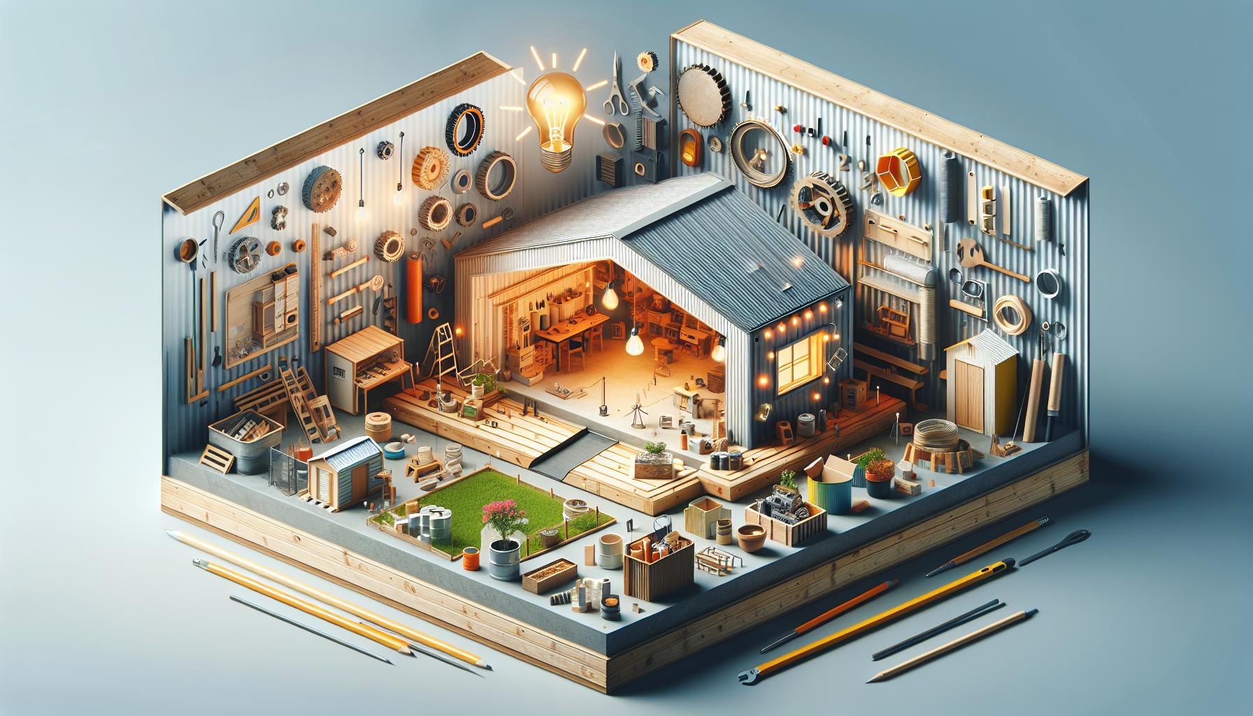 Creative Solutions for Shed Placement Challenges