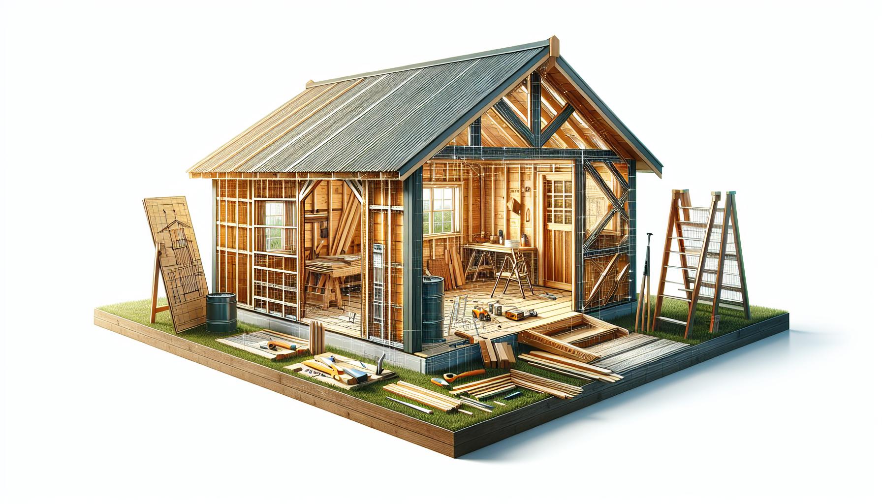 Designing Your Dream Shed: Choosing the right Plans and Materials