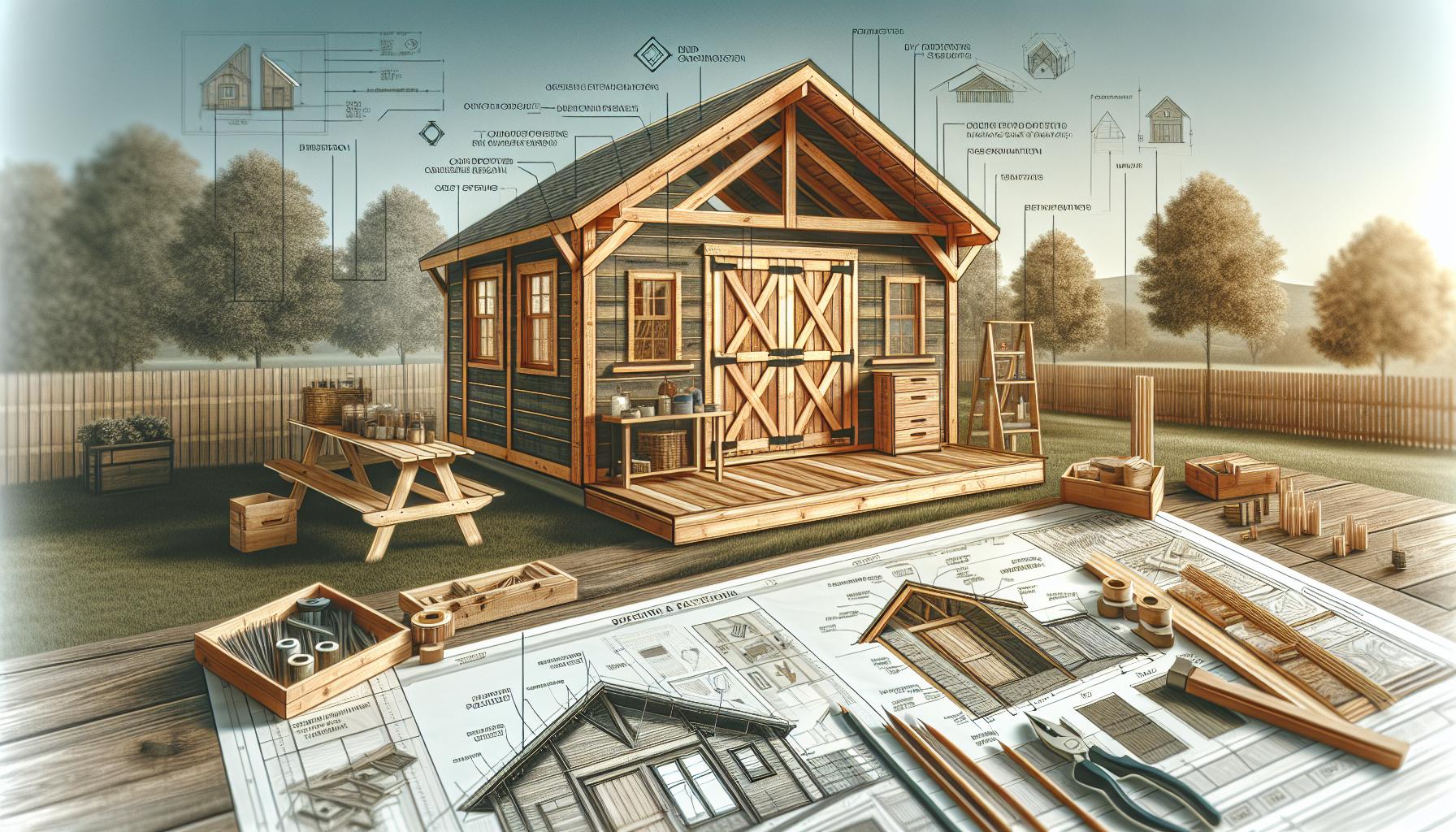 Efficient Shed Design: Optimizing Space and Functionality