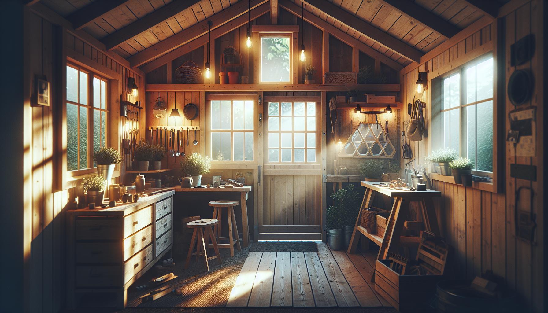 Enhancing Your Shed with Repurposed Windows and Doors