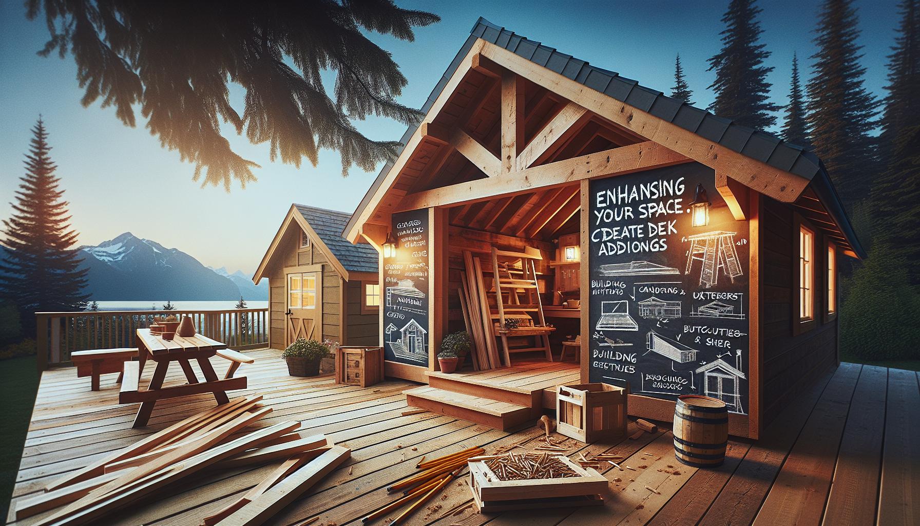 Enhancing Your Space:⁤ Creative ⁤Ideas for Deck Additions