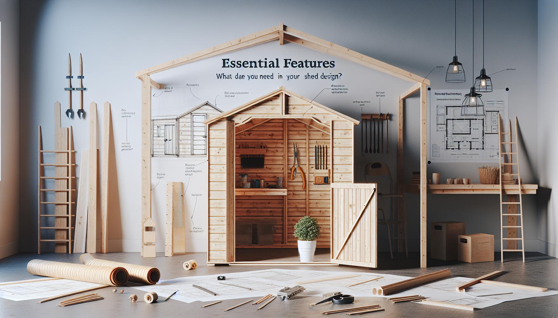 How Much Does It Cost to Build a Shed? 2025 Budget Planner 3 Essential Features: What Do You Need in Your Shed Design?