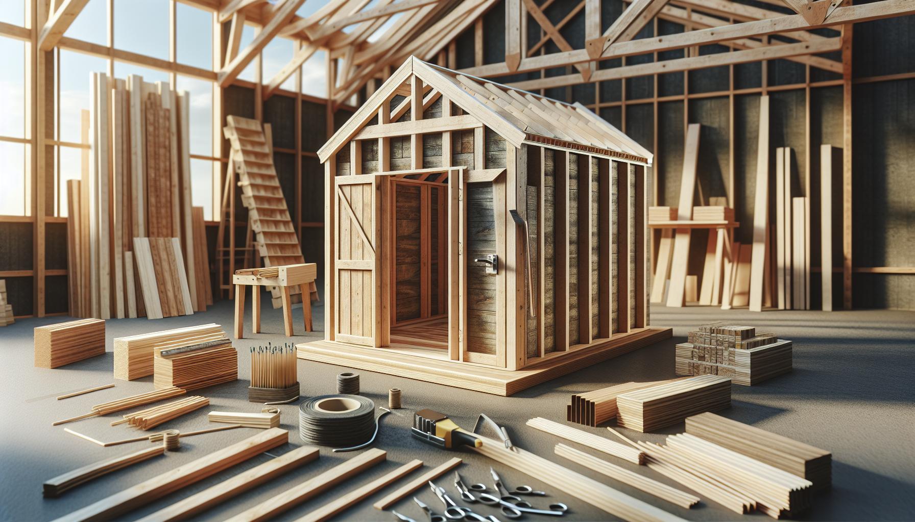 Essential Materials and Tools: Building Blocks for Your Shed Construction