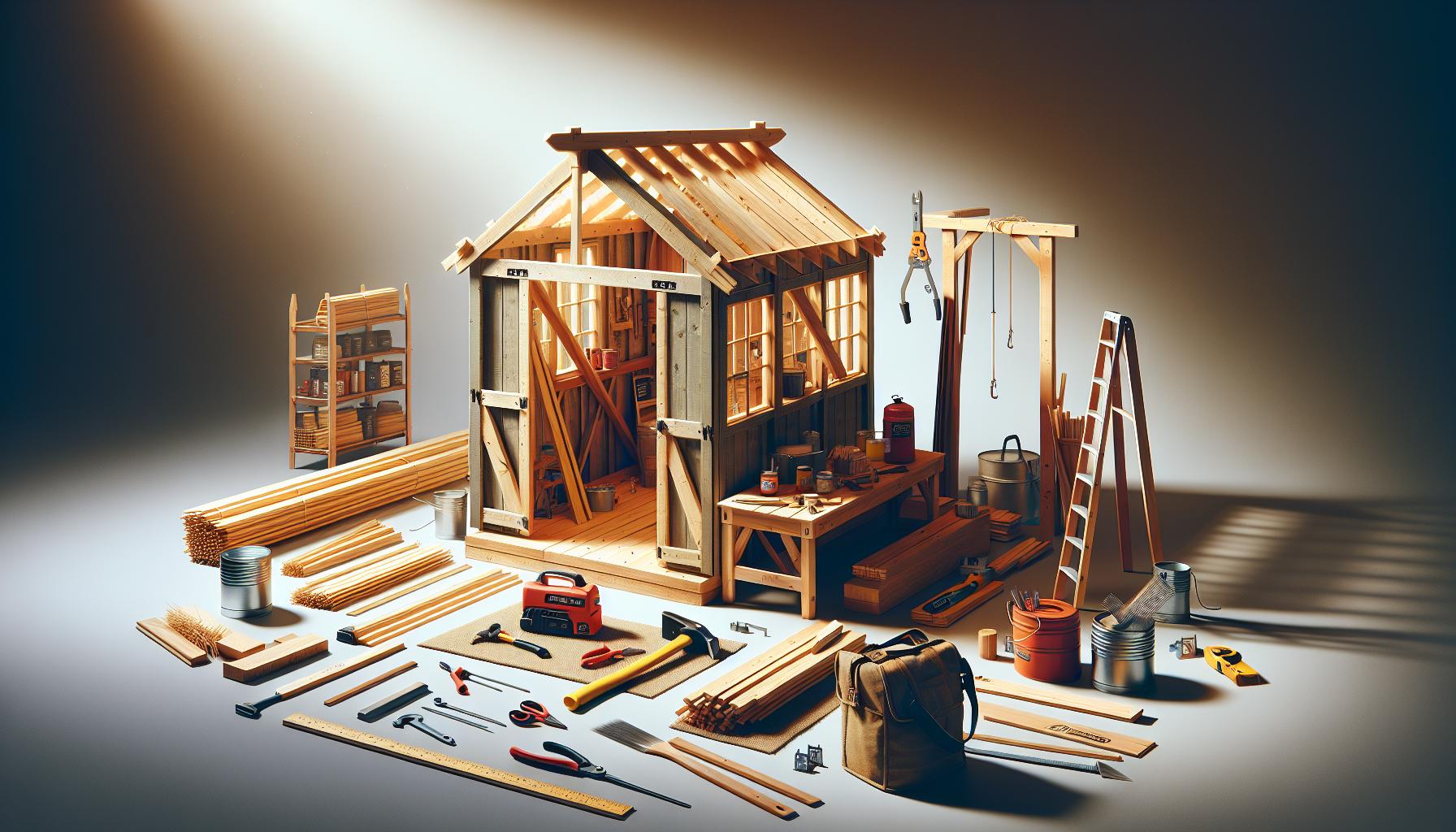 Essential Materials and⁣ Tools ⁤for Your lean to Shed‌ Project
