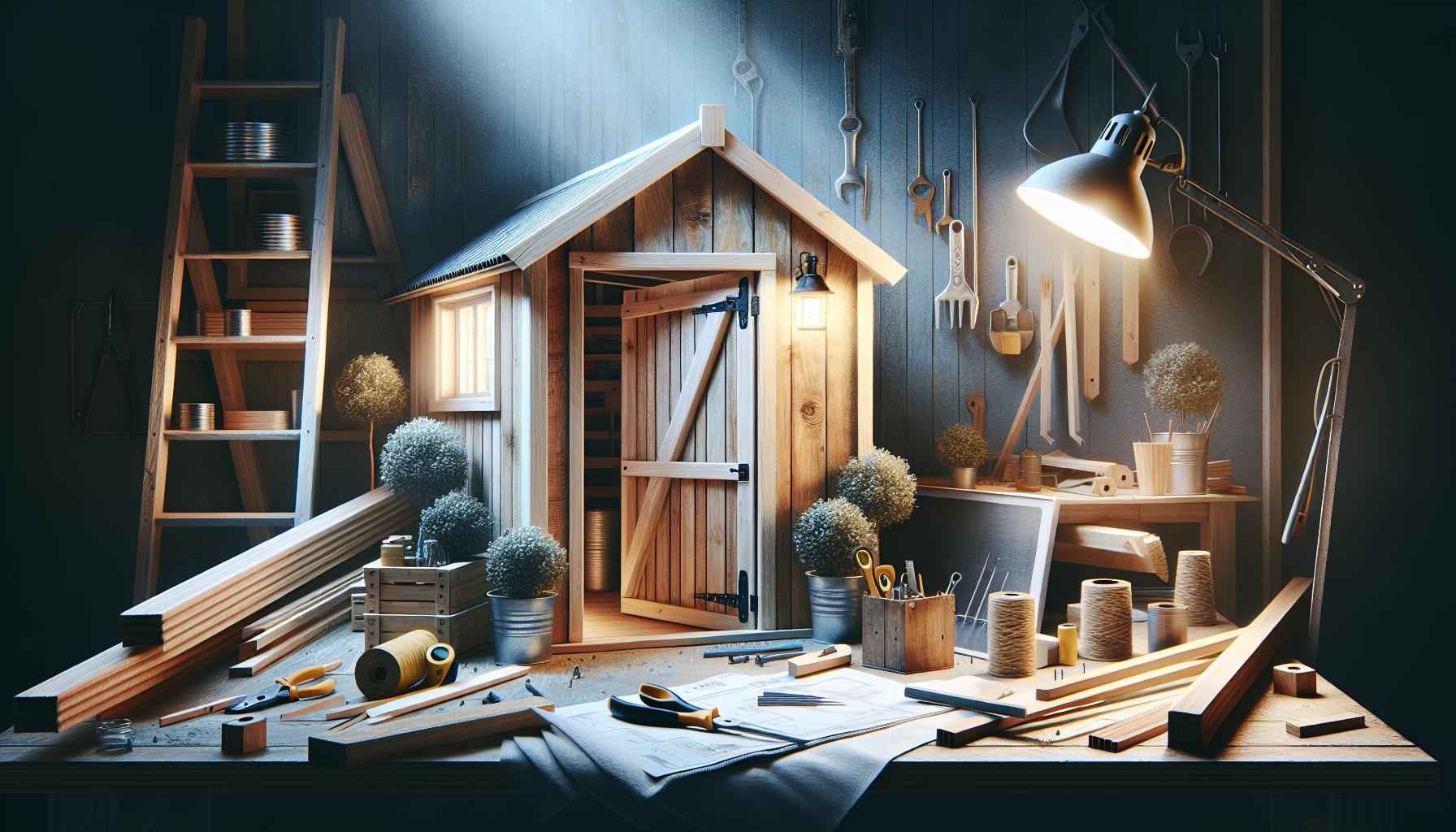 Essential Tools and Materials for Your Shed Project