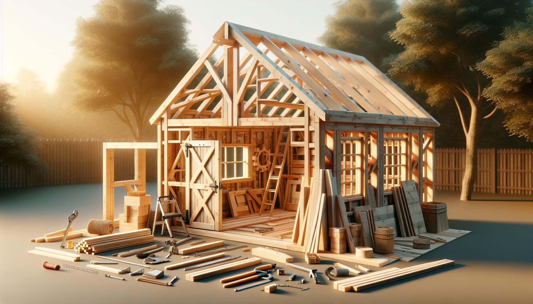 Framing and Structuring: Building the Skeleton of your Shed