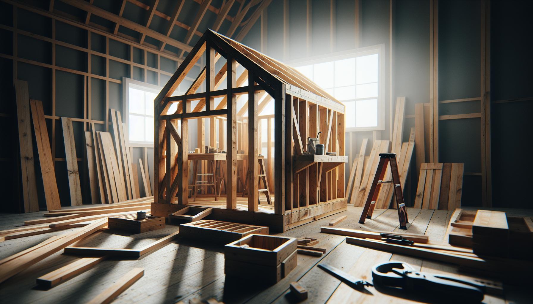 How to Build 10x12 Shed: Perfect Weekend Project for Storage Needs 4 framing the Walls: Techniques for Stability and Strength