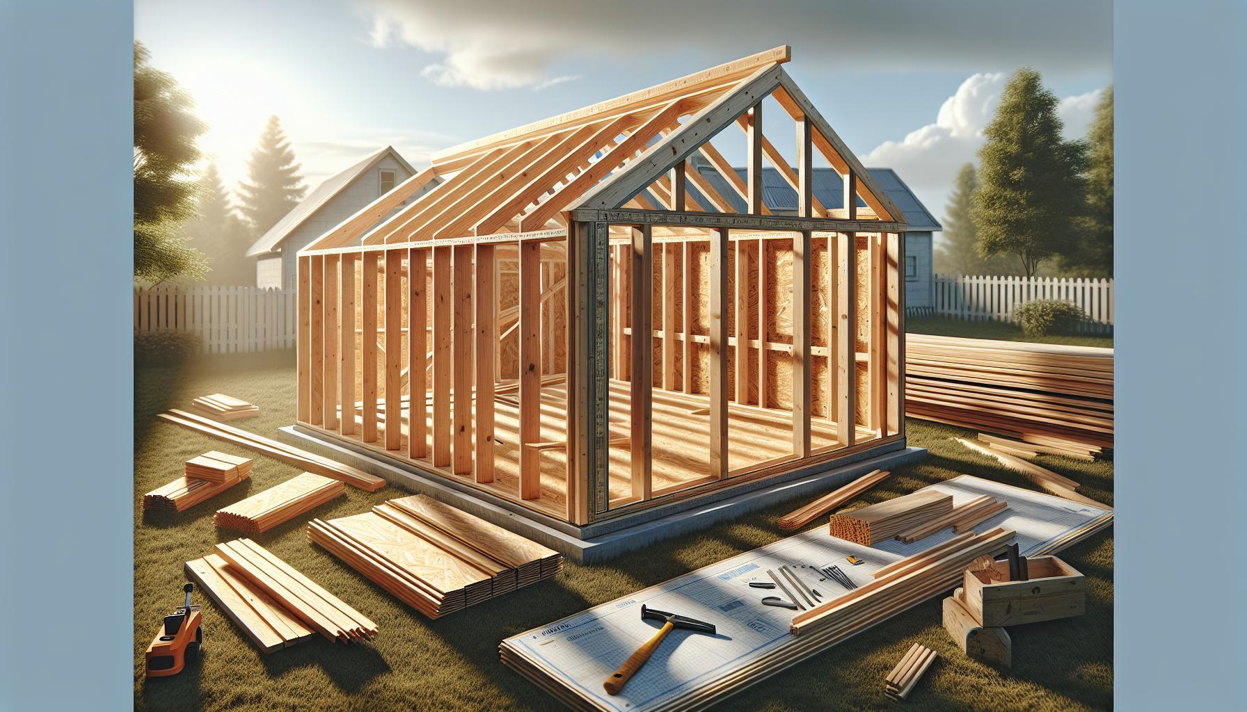 How to Build 12x16 Shed: Create Your Dream Workshop in 7 Simple Steps 3 Framing Your Shed: Key Techniques for Stability and Durability