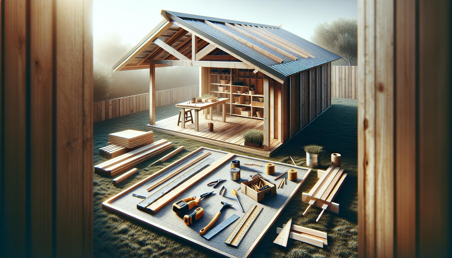 How to Build Flat Roof for Shed: Modern Design with Proper Drainage 3 How to Build Flat Roof for Shed: Modern Design wiht Proper Drainage