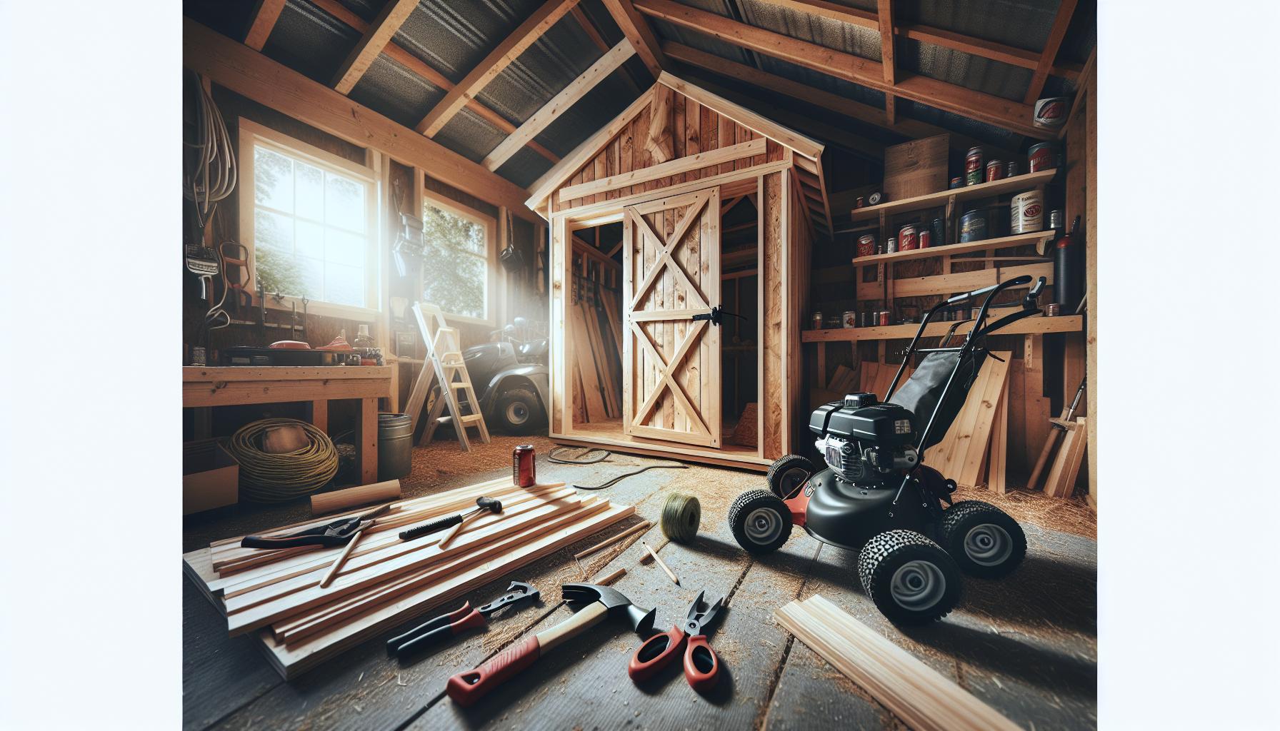 How to Build a Shed for Lawn Mower: Proper Housing for Equipment
