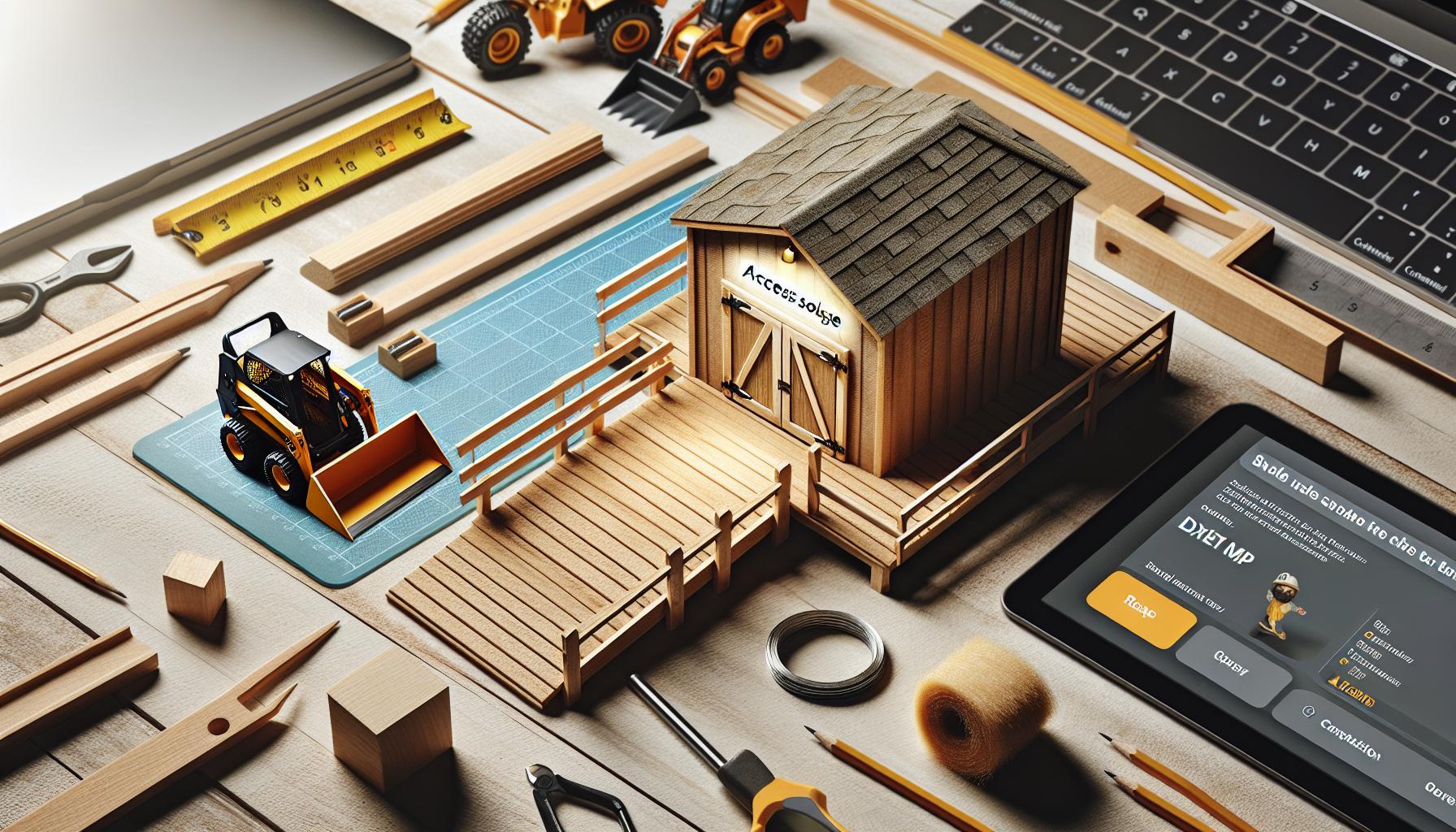 How to Build a shed Ramp: Access Solutions for Heavy‍ Equipment