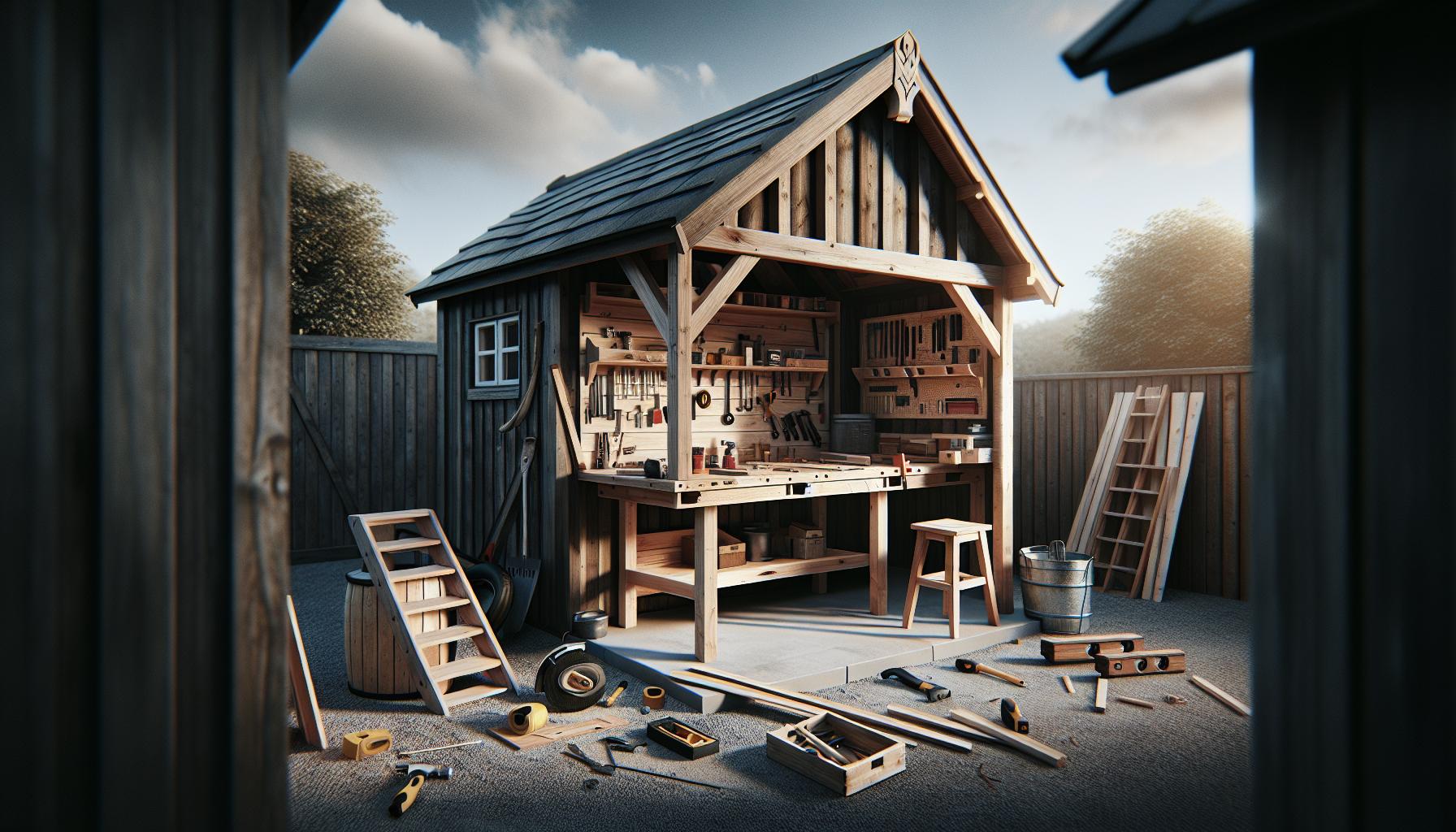 How to Build a Shed Workbench: Create the Perfect DIY Station 2 How to Build a Shed Workbench: Create the Perfect DIY Station
