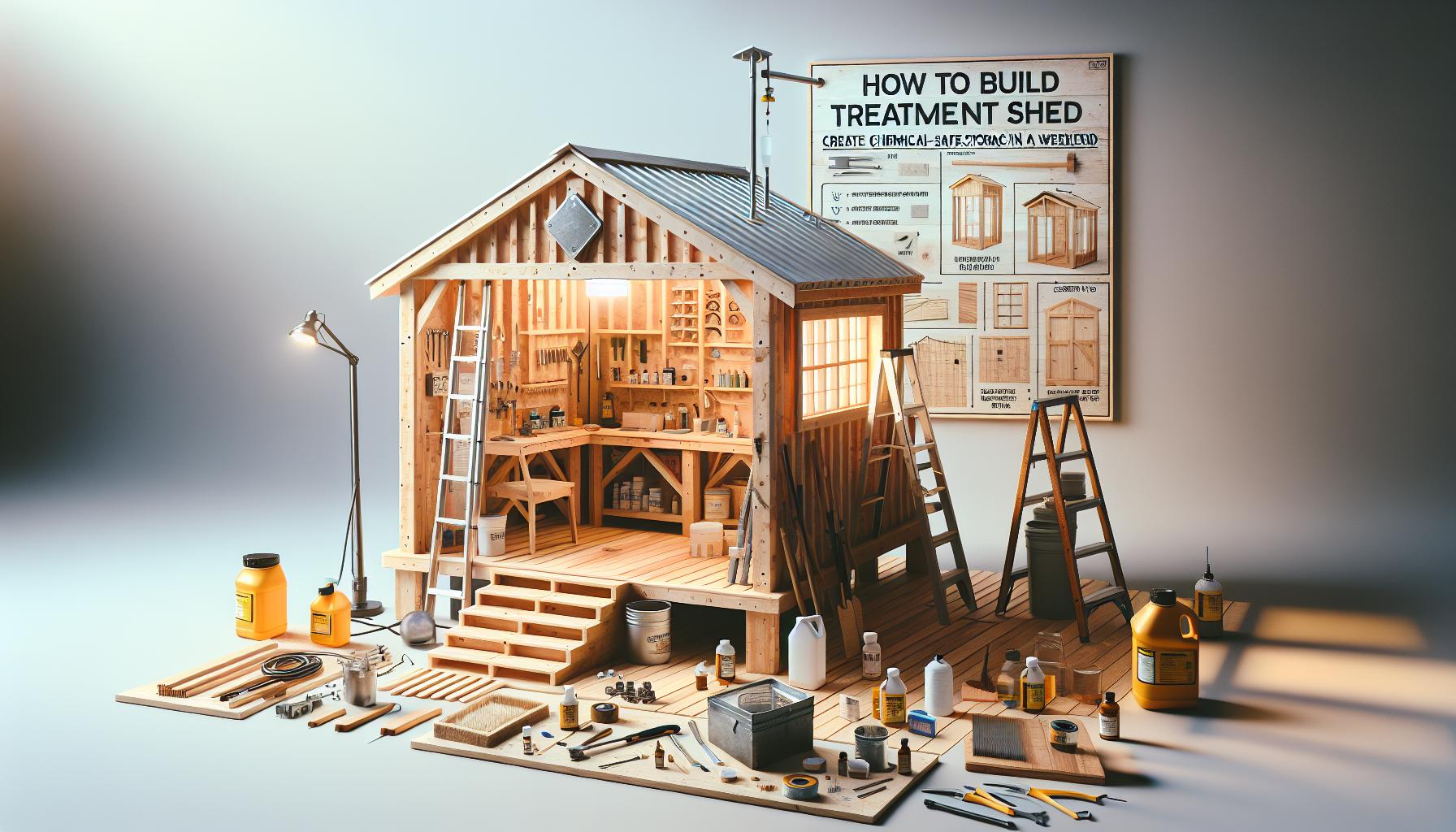 How to Build Treatment Shed: Create Chemical-Safe Storage in a Weekend 6 How to Build Treatment Shed: Create Chemical-Safe Storage in a Weekend