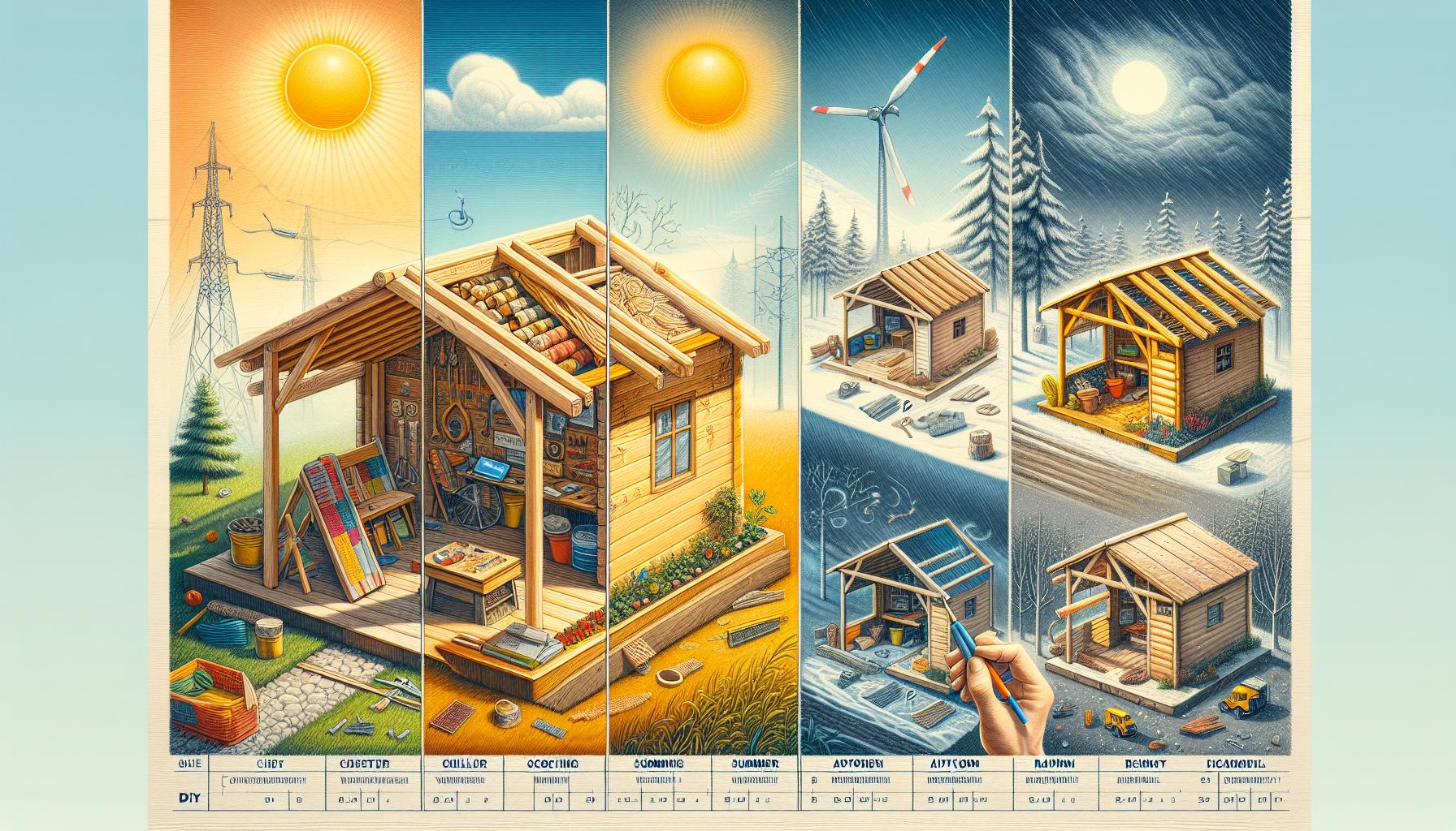 How Climate Influences Your Shed's Temperature Control