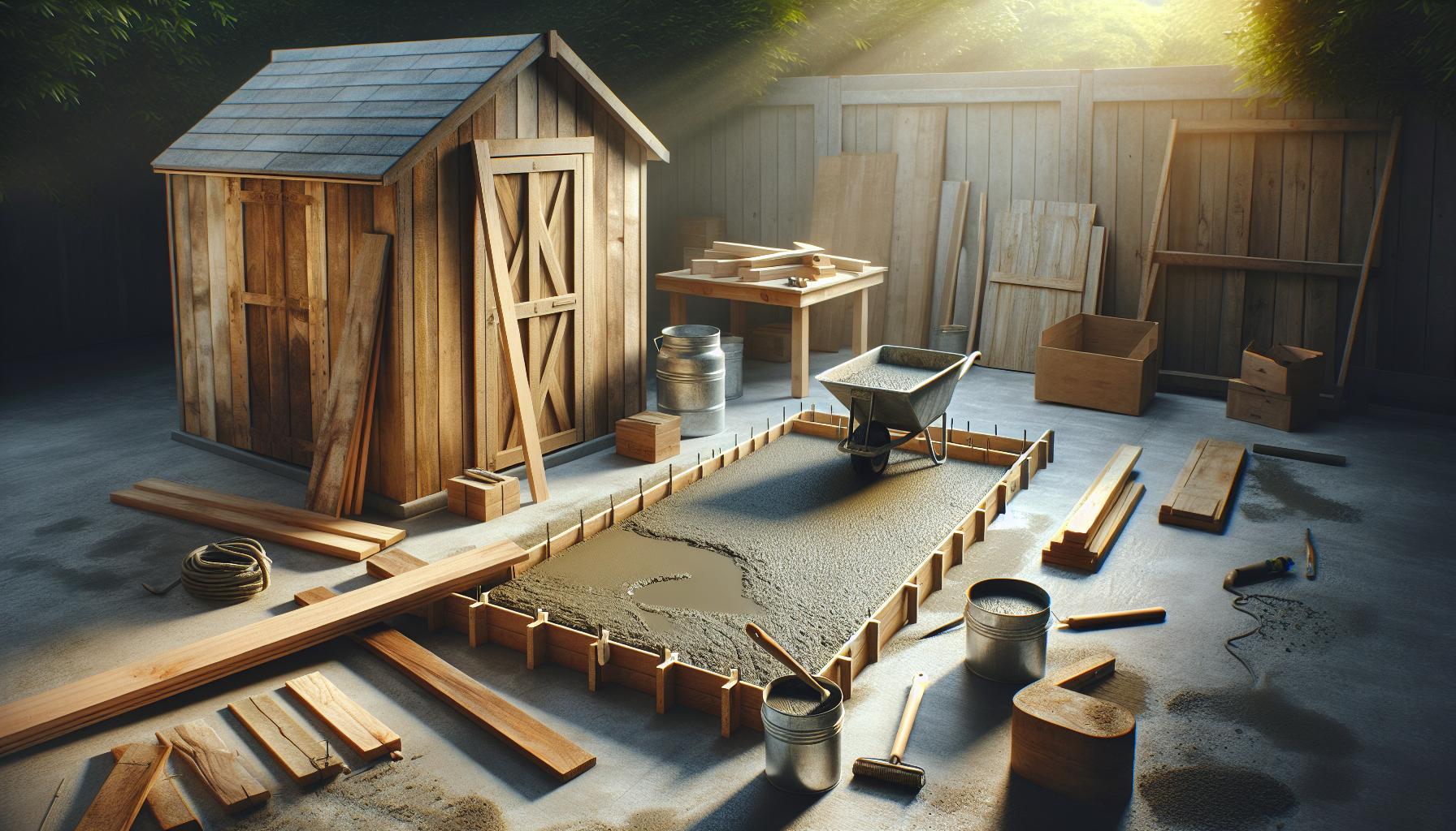 How Do I Build a Shed Base: 6 Foundation Methods for Perfect Results 5 How to Create a Concrete Slab Foundation for Your shed
