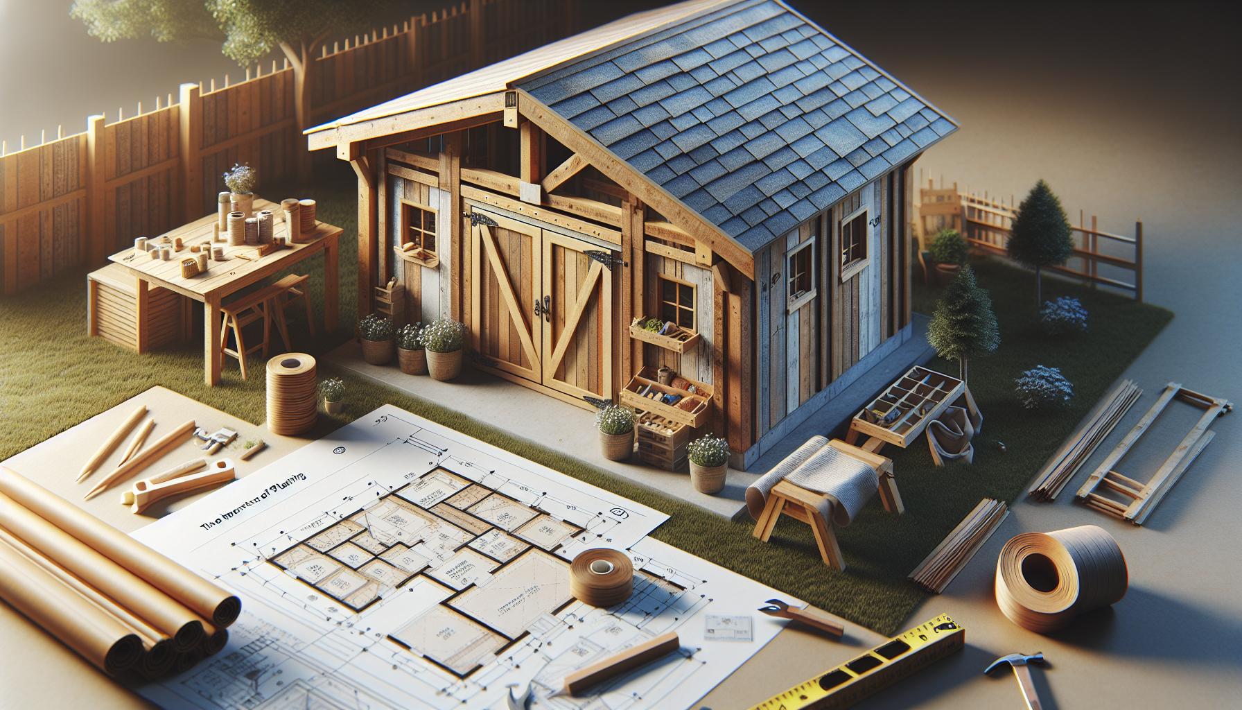 How Does It Cost to Build a Shed? Budget Breakdown & Saving Tips 4 The Importance of Planning: Estimating Your shed size and Design