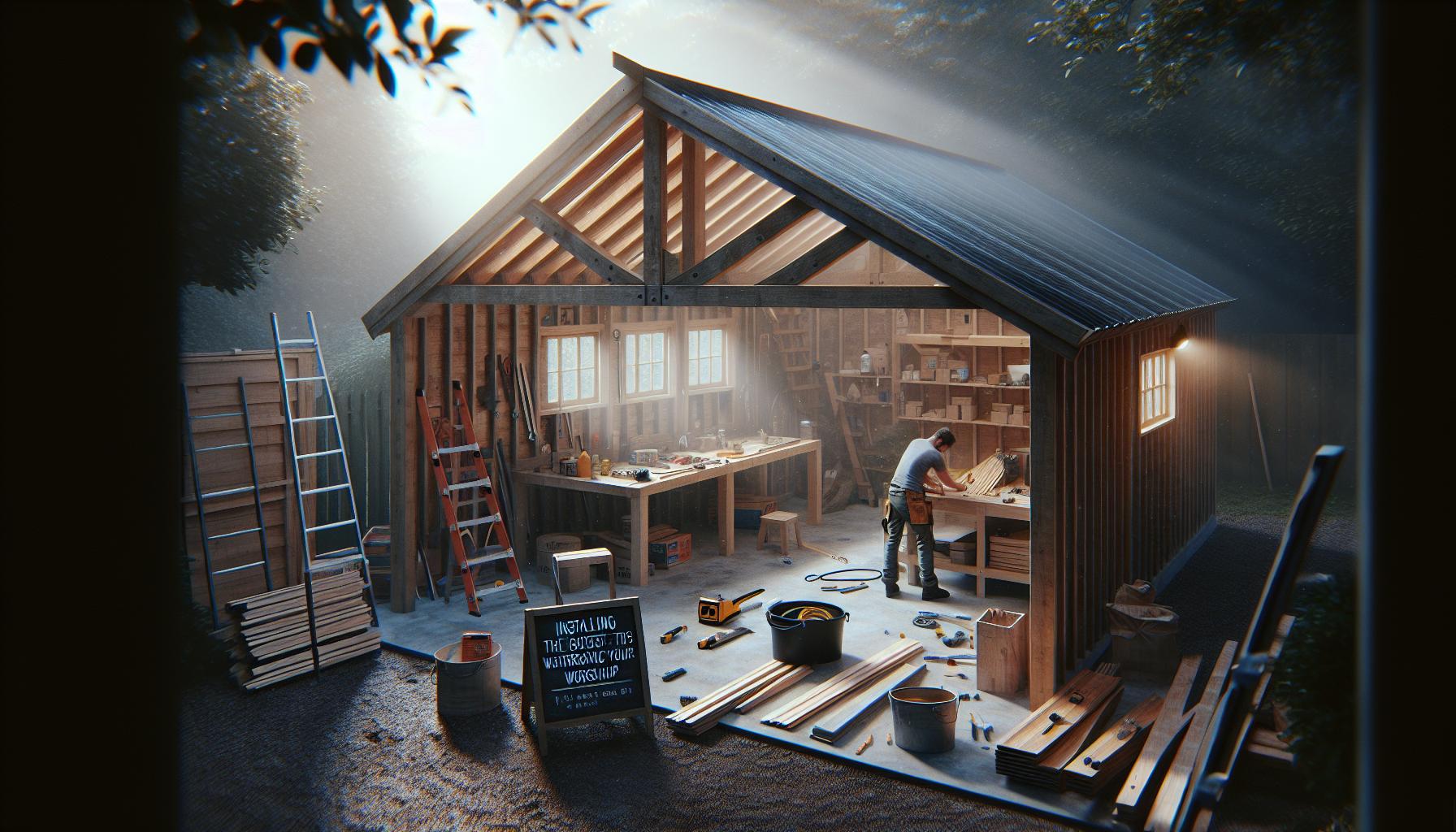 How to Build 12x16 Shed: Create Your Dream Workshop in 7 Simple Steps 4 Installing the Roof: Tips for Weatherproofing Your Workshop